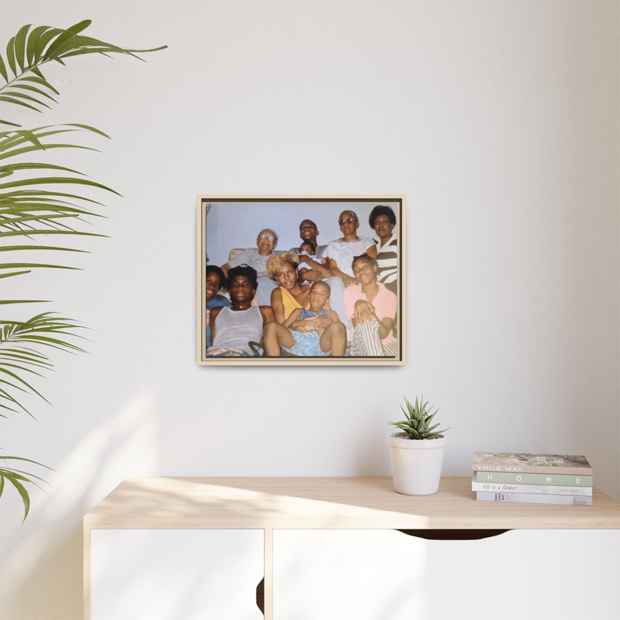 Ccustomizable Framed Canvas — Horizontal Matte Wall Art