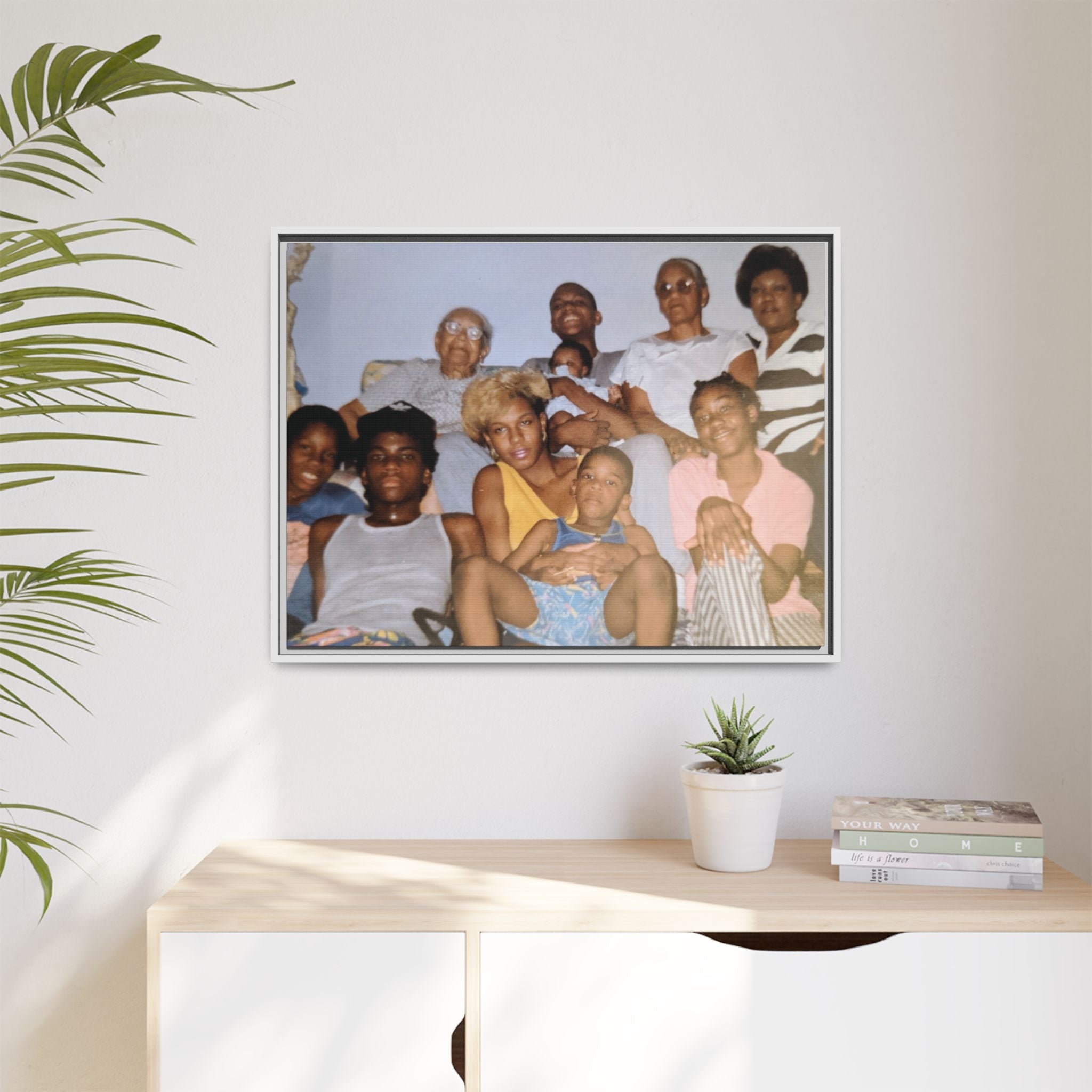 Ccustomizable Framed Canvas — Horizontal Matte Wall Art