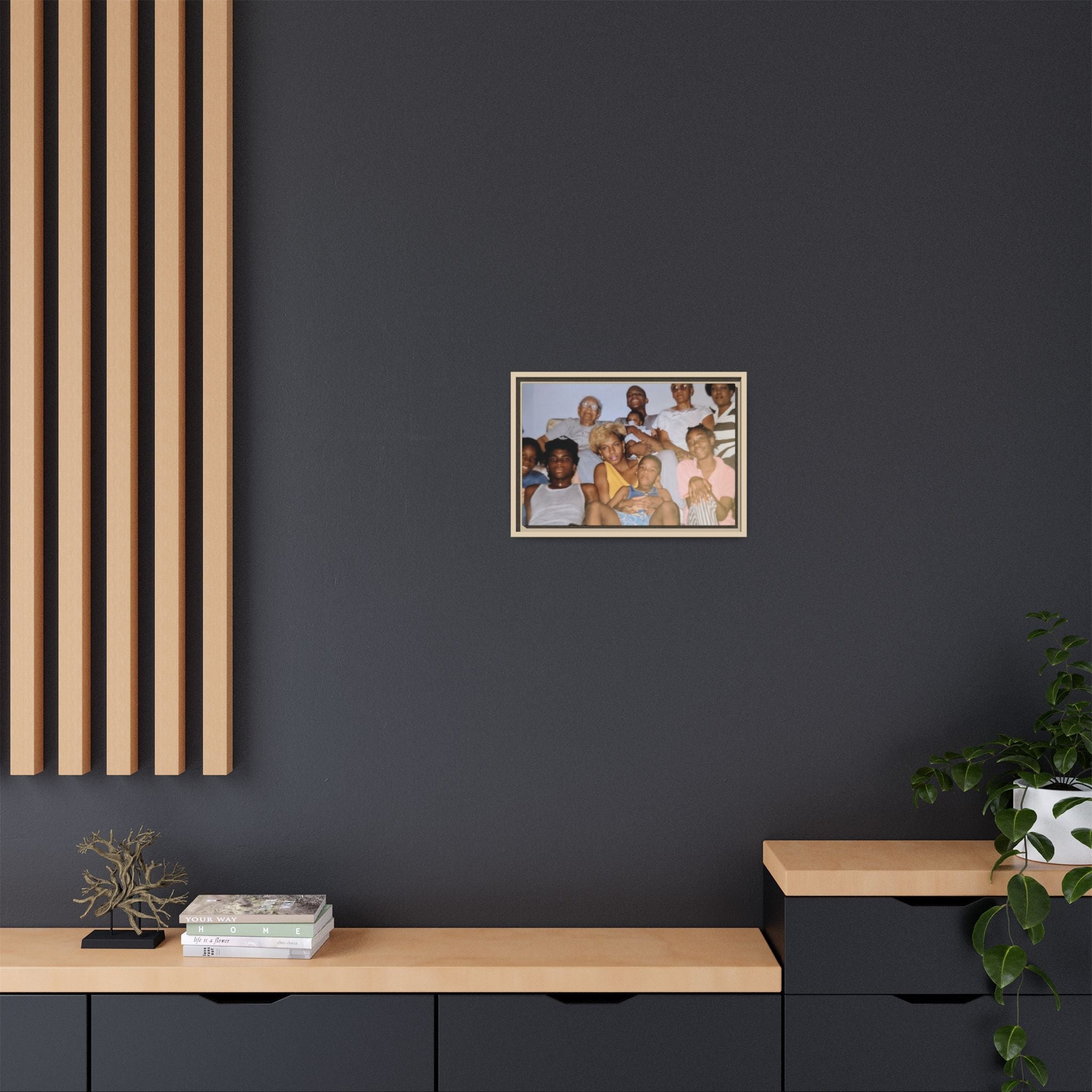Ccustomizable Framed Canvas — Horizontal Matte Wall Art