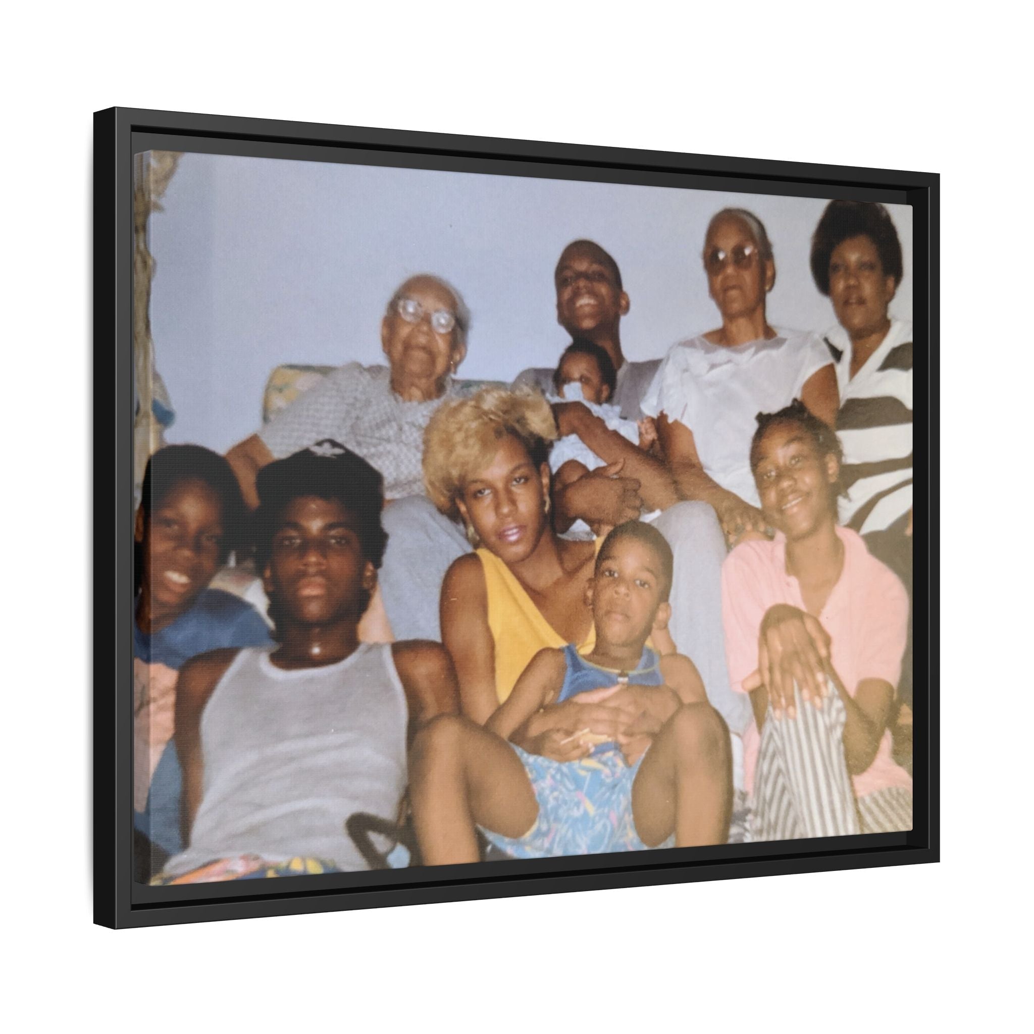 Ccustomizable Framed Canvas — Horizontal Matte Wall Art