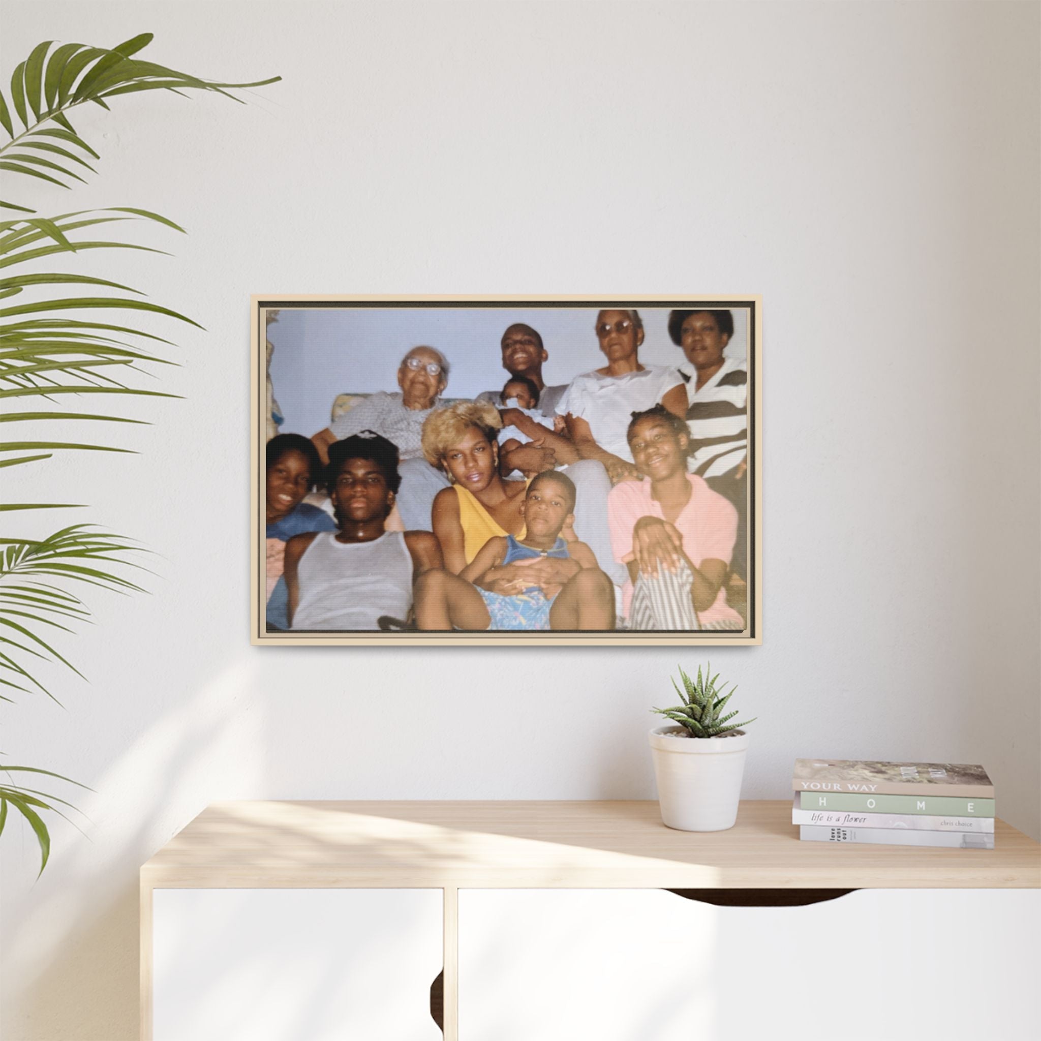 Ccustomizable Framed Canvas — Horizontal Matte Wall Art