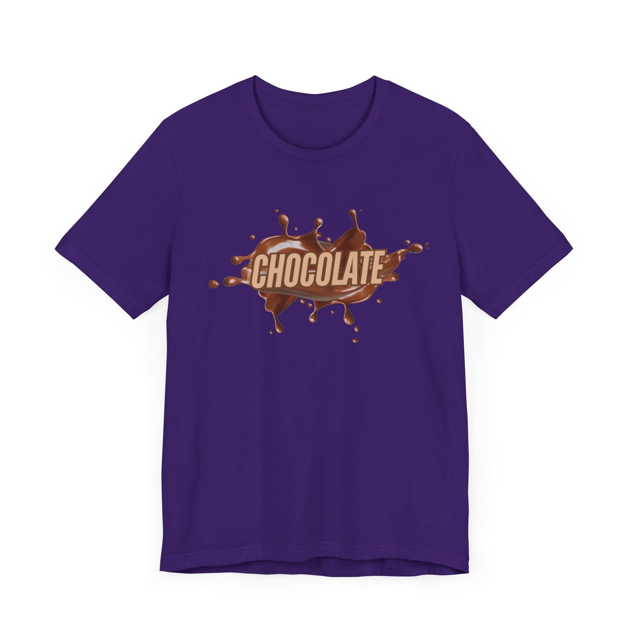 Chocolate Unisex Short Sleeve Tee