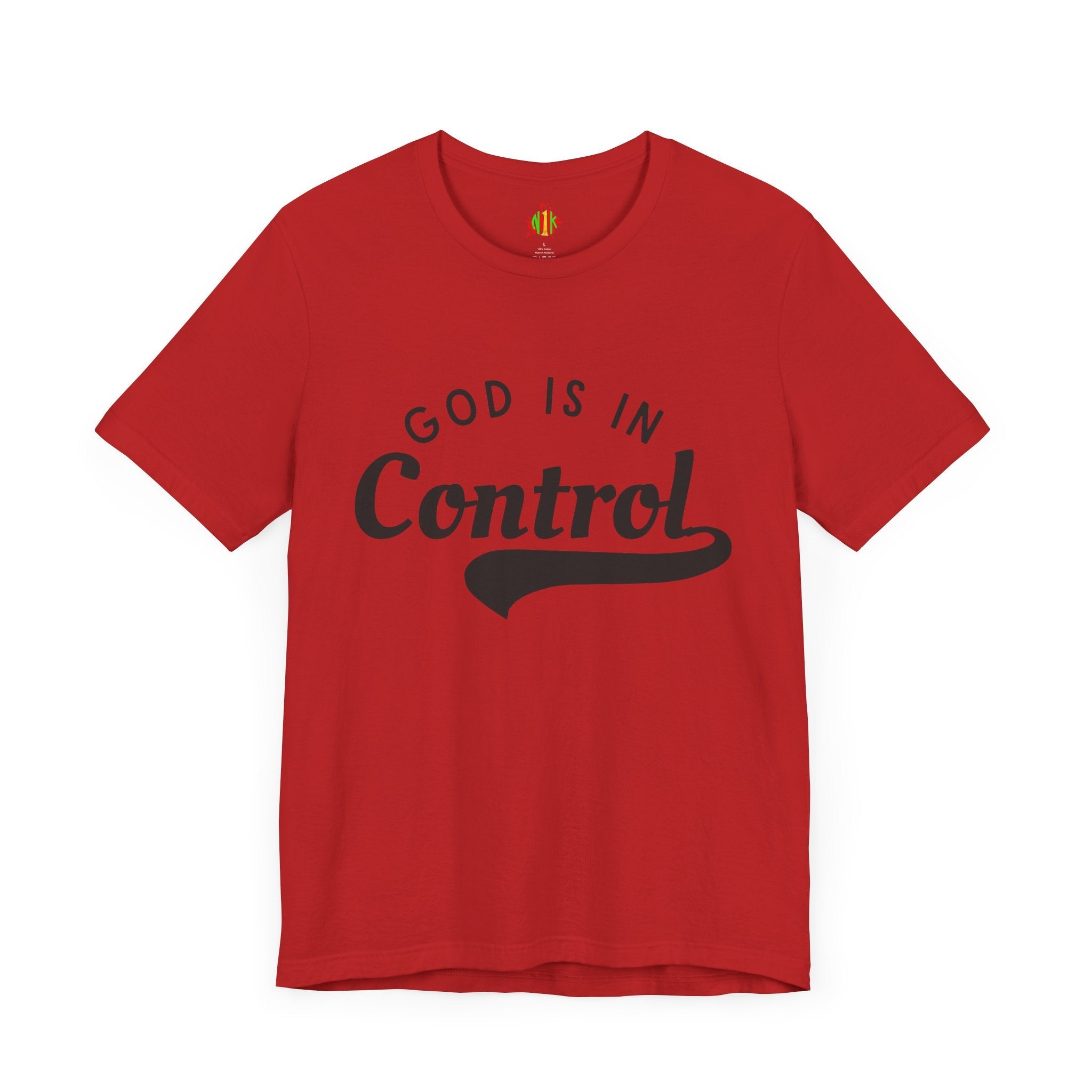 Christian Inspirational Unisex Tee - 'God is in Control' & 'All is WelT-ShirtChristian Inspirational Unisex Tee