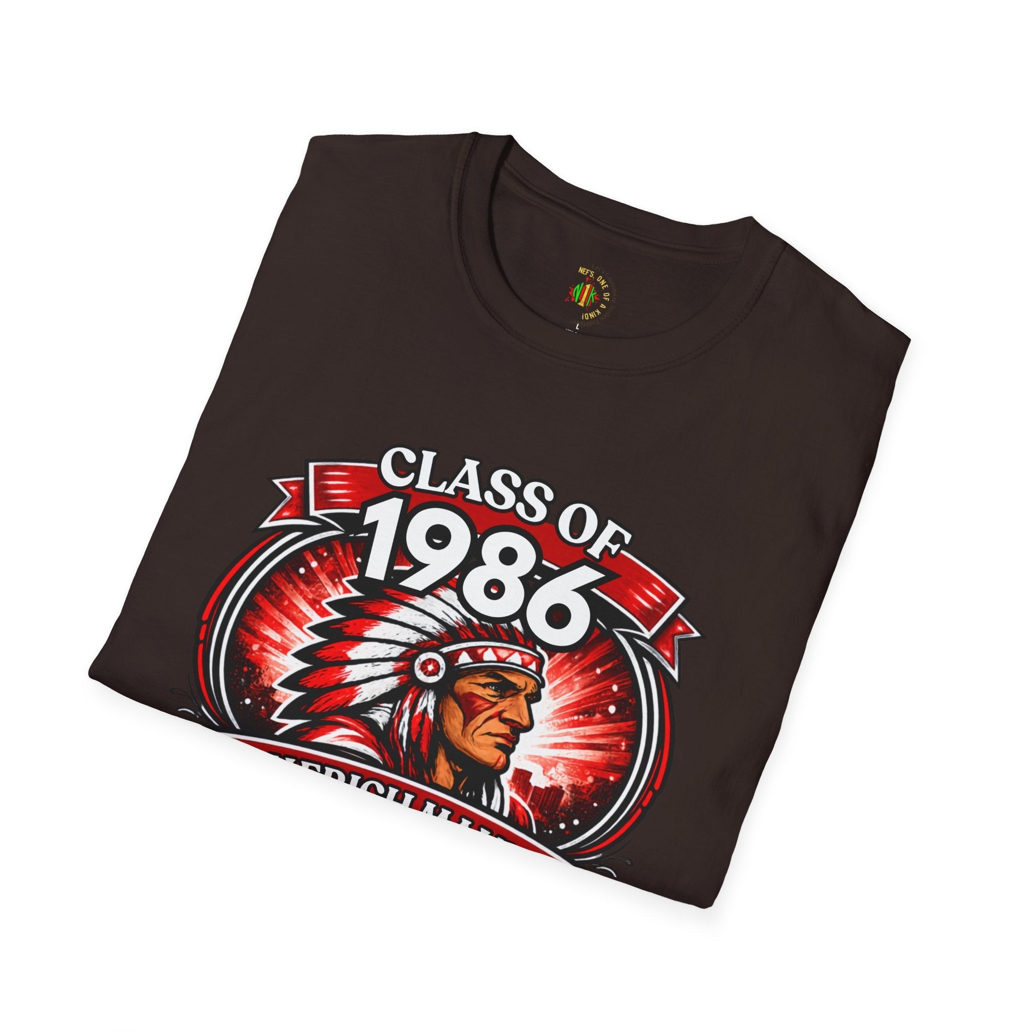 Class of 1986 40th Reunion T-Shirt — Emmerich Manual High School Alumni Tee - Another Customized Smile
