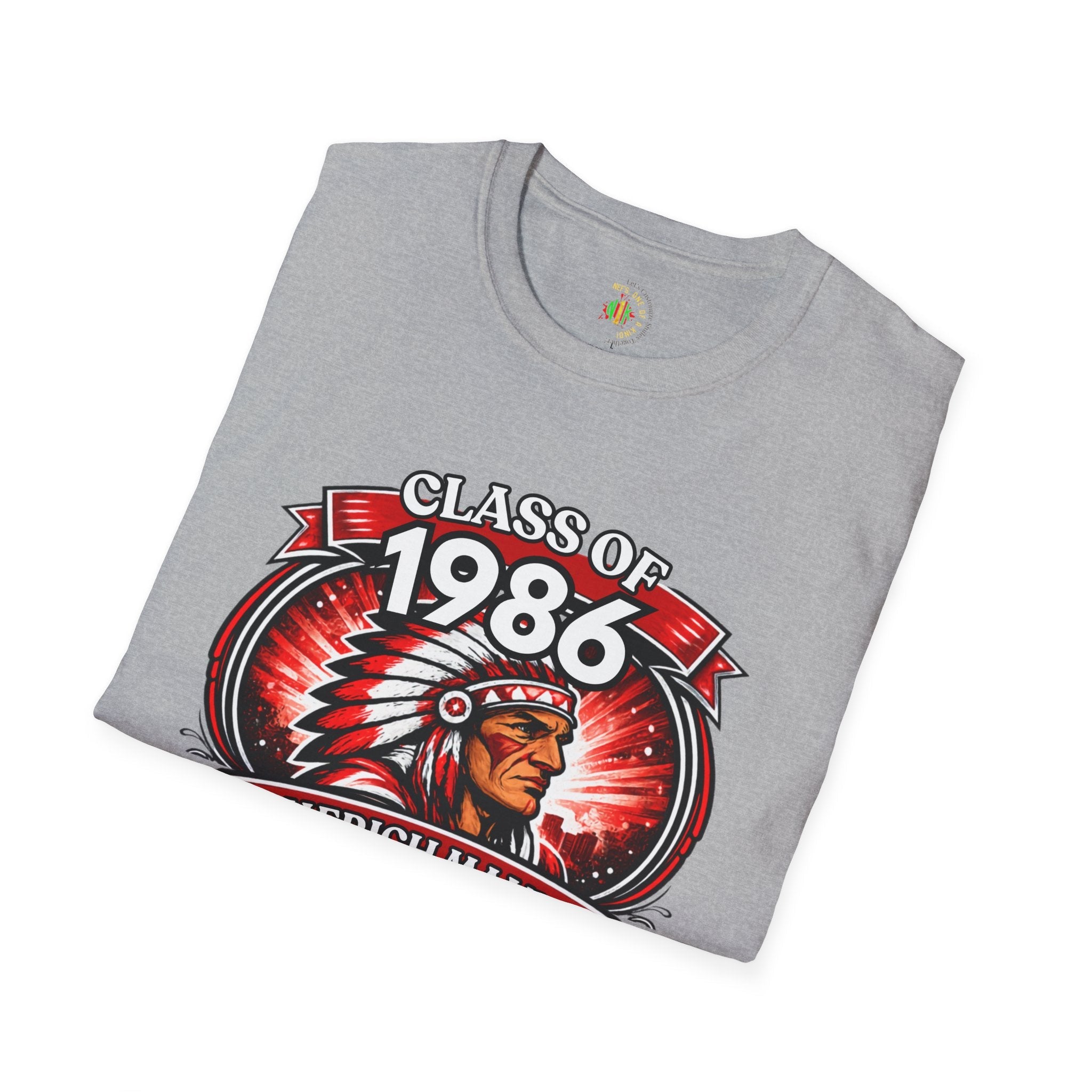 Class of 1986 40th Reunion T-Shirt — Emmerich Manual High School Alumni Tee - Another Customized Smile