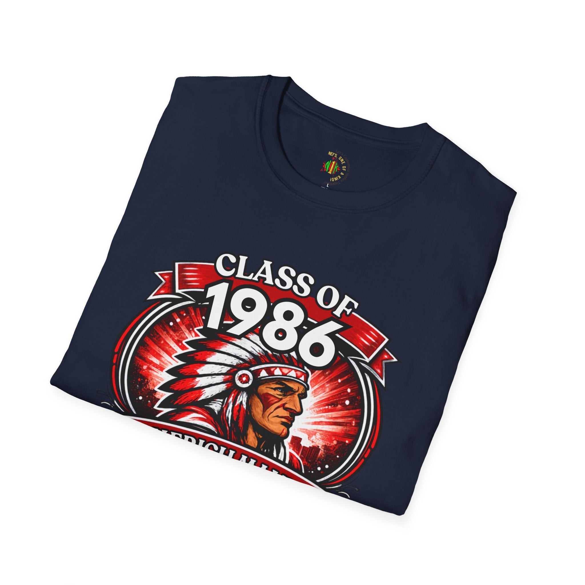 Class of 1986 40th Reunion T-Shirt — Emmerich Manual High School Alumni Tee - Another Customized Smile