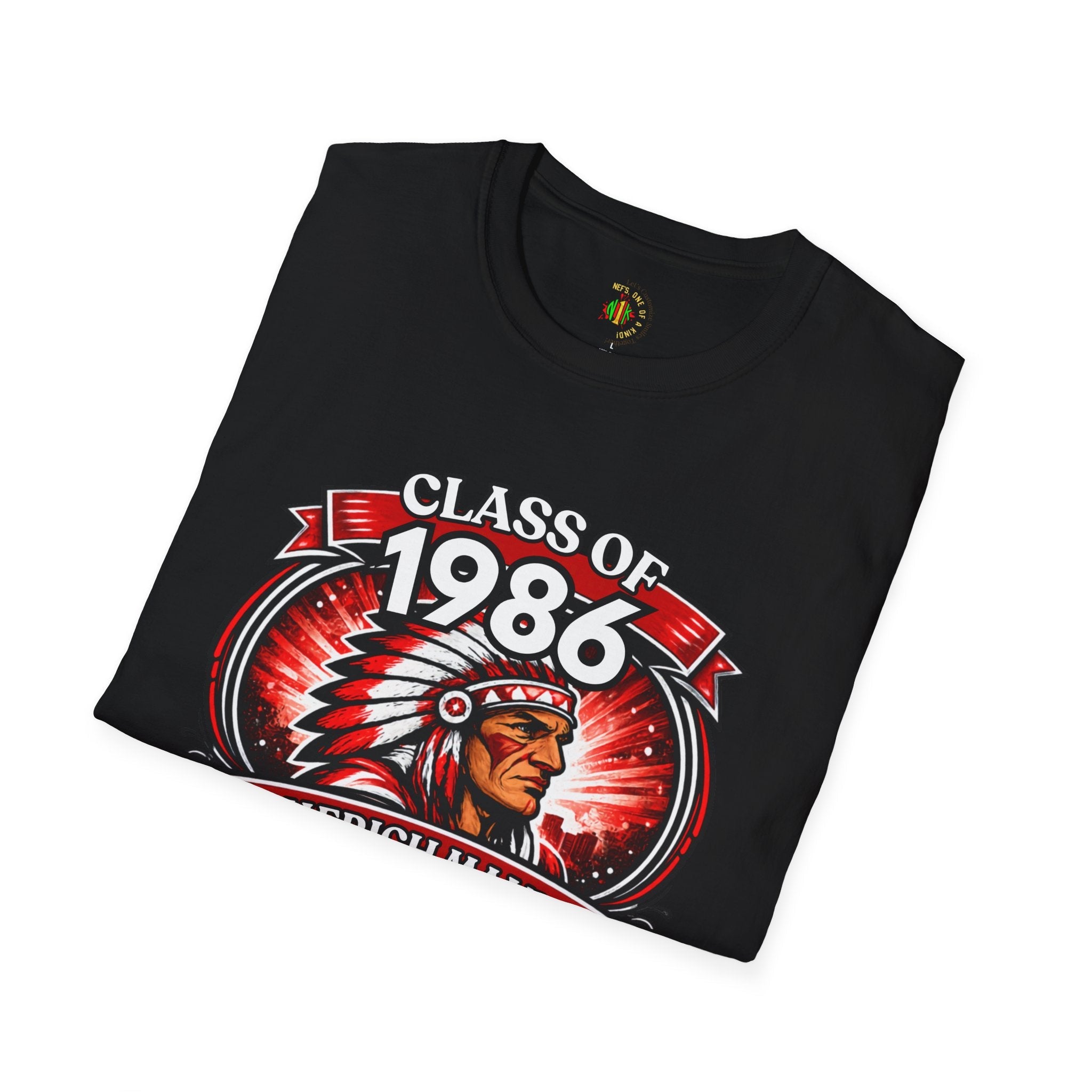 Class of 1986 40th Reunion T-Shirt — Emmerich Manual High School Alumni Tee - Another Customized Smile