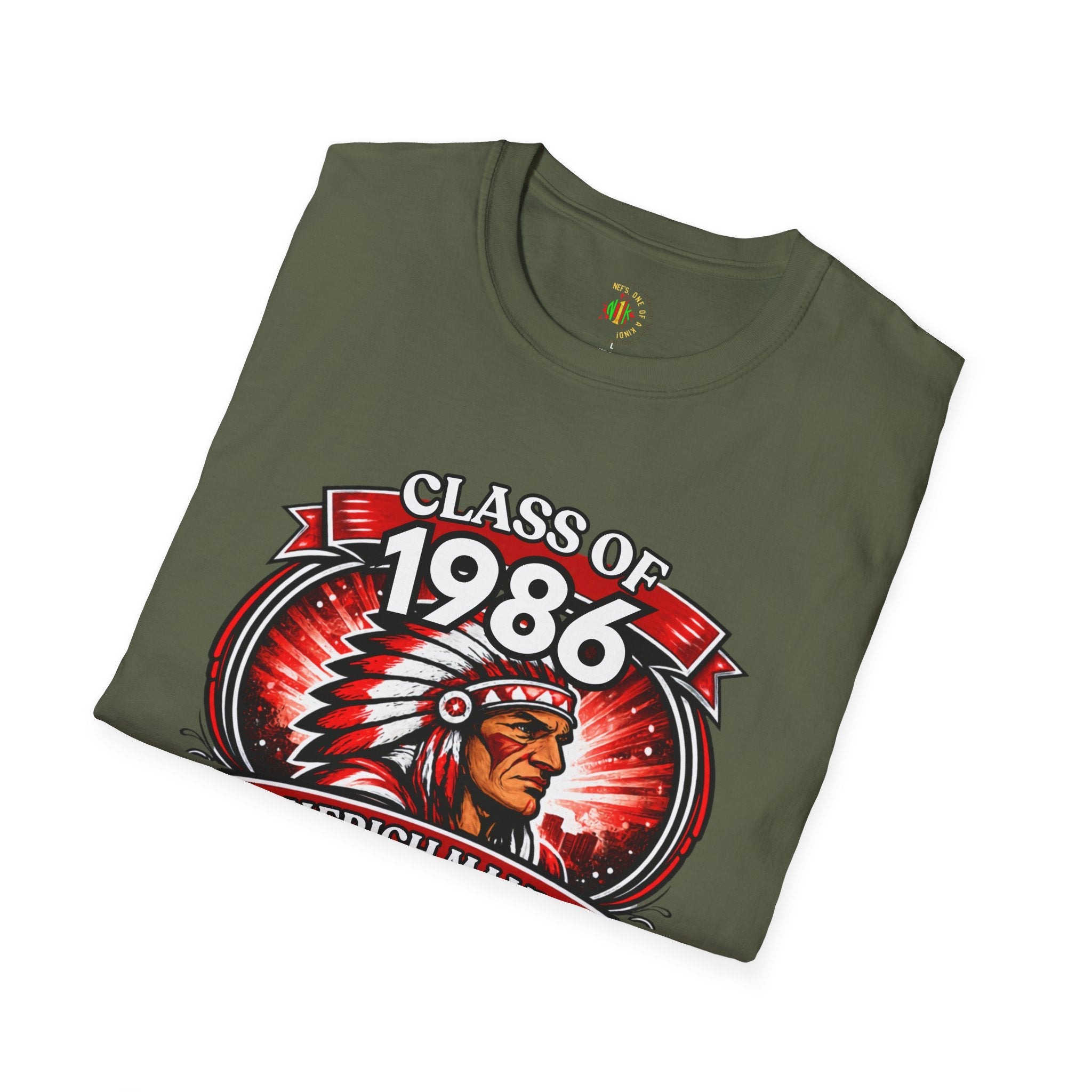 Class of 1986 40th Reunion T-Shirt — Emmerich Manual High School Alumni Tee - Another Customized Smile