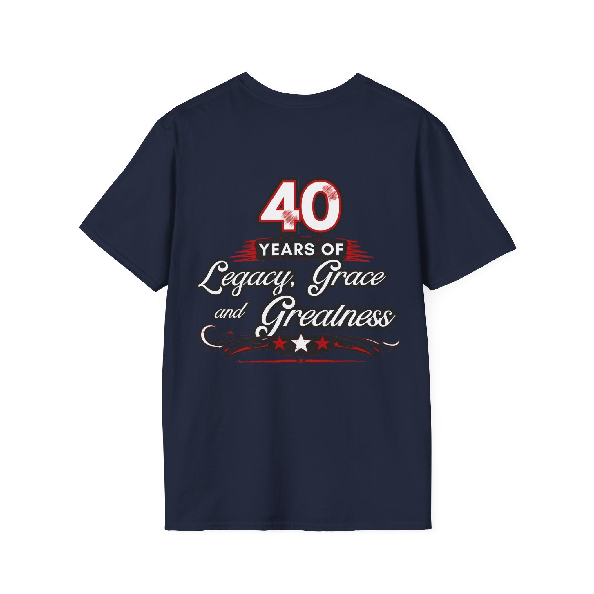 Class of 1986 Reunion T-Shirt — 40th Anniversary Redskins Emmerich Manual - Another Customized Smile