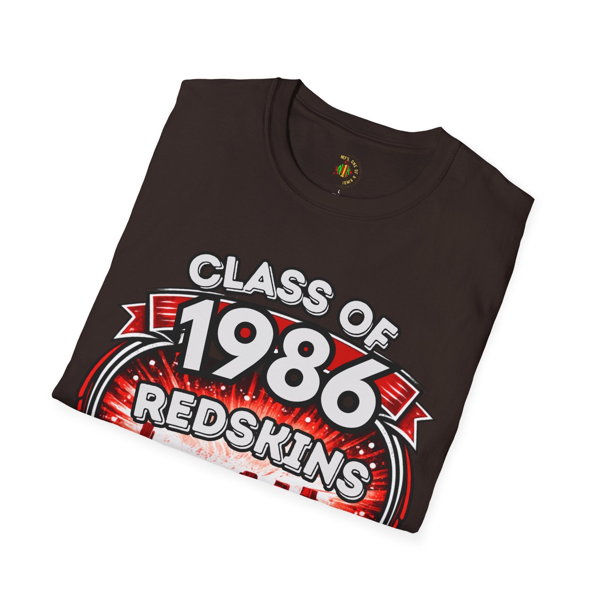 Class of 1986 Reunion T-Shirt — 40th Anniversary Redskins Emmerich Manual - Another Customized Smile