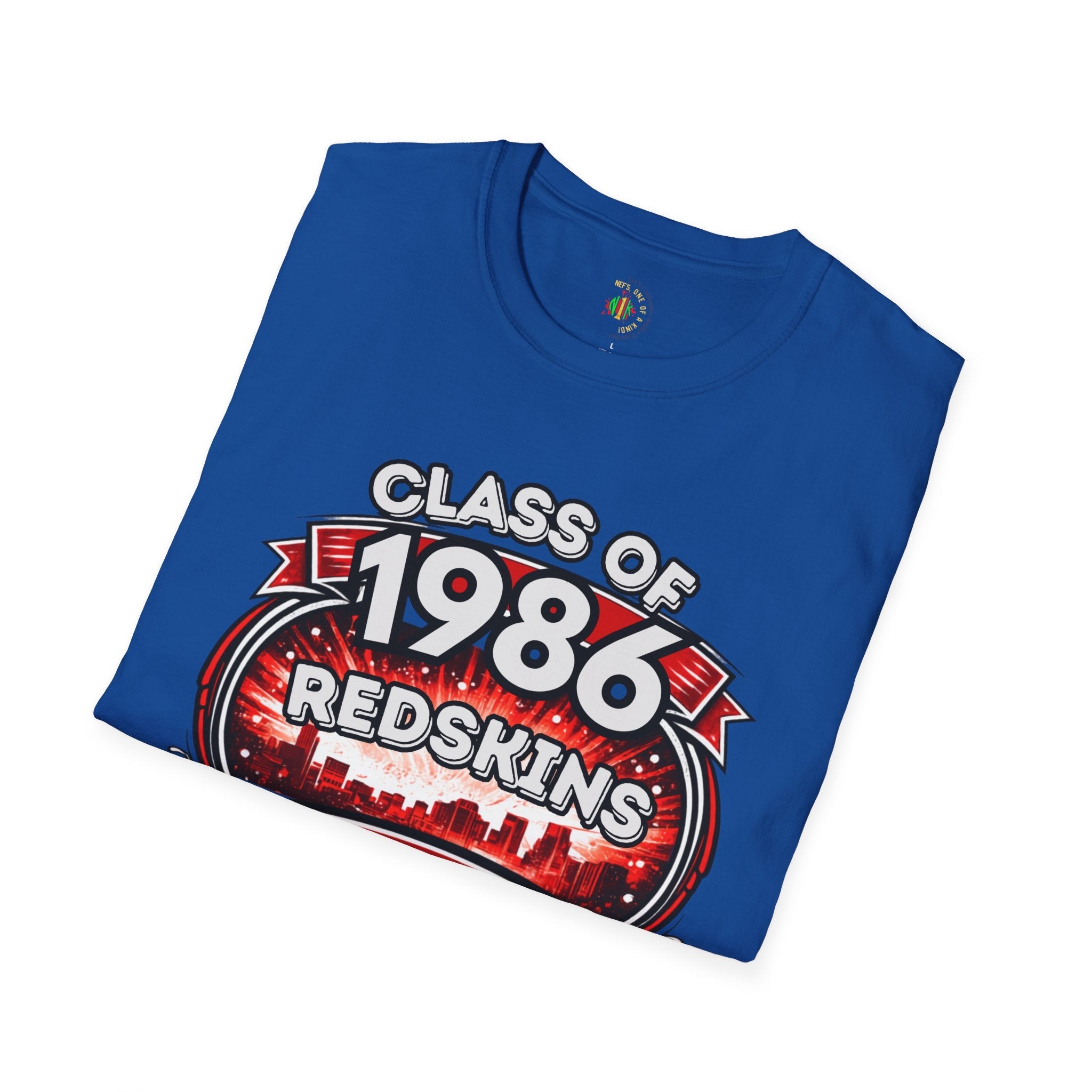 Class of 1986 Reunion T-Shirt — 40th Anniversary Redskins Emmerich Manual - Another Customized Smile