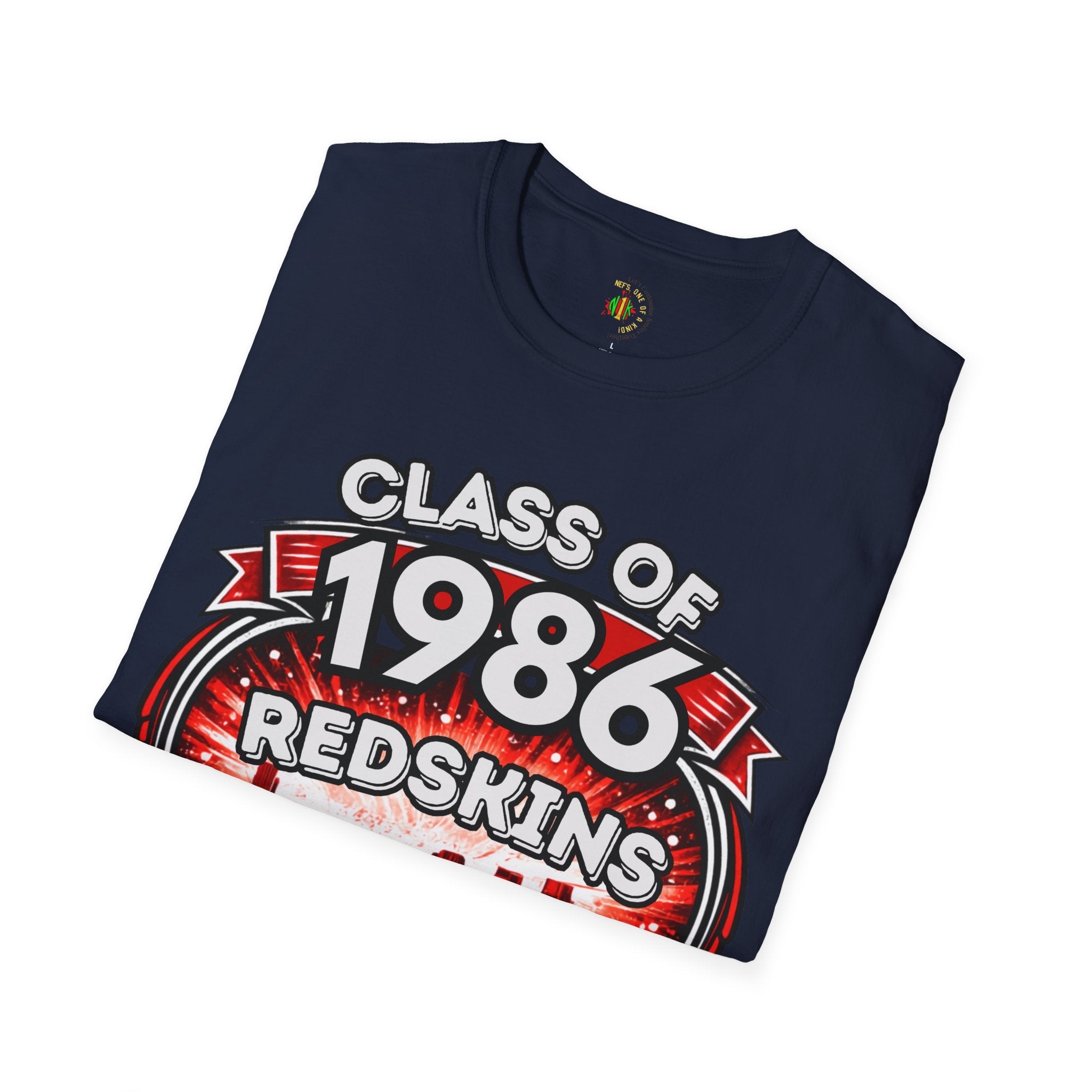 Class of 1986 Reunion T-Shirt — 40th Anniversary Redskins Emmerich Manual - Another Customized Smile
