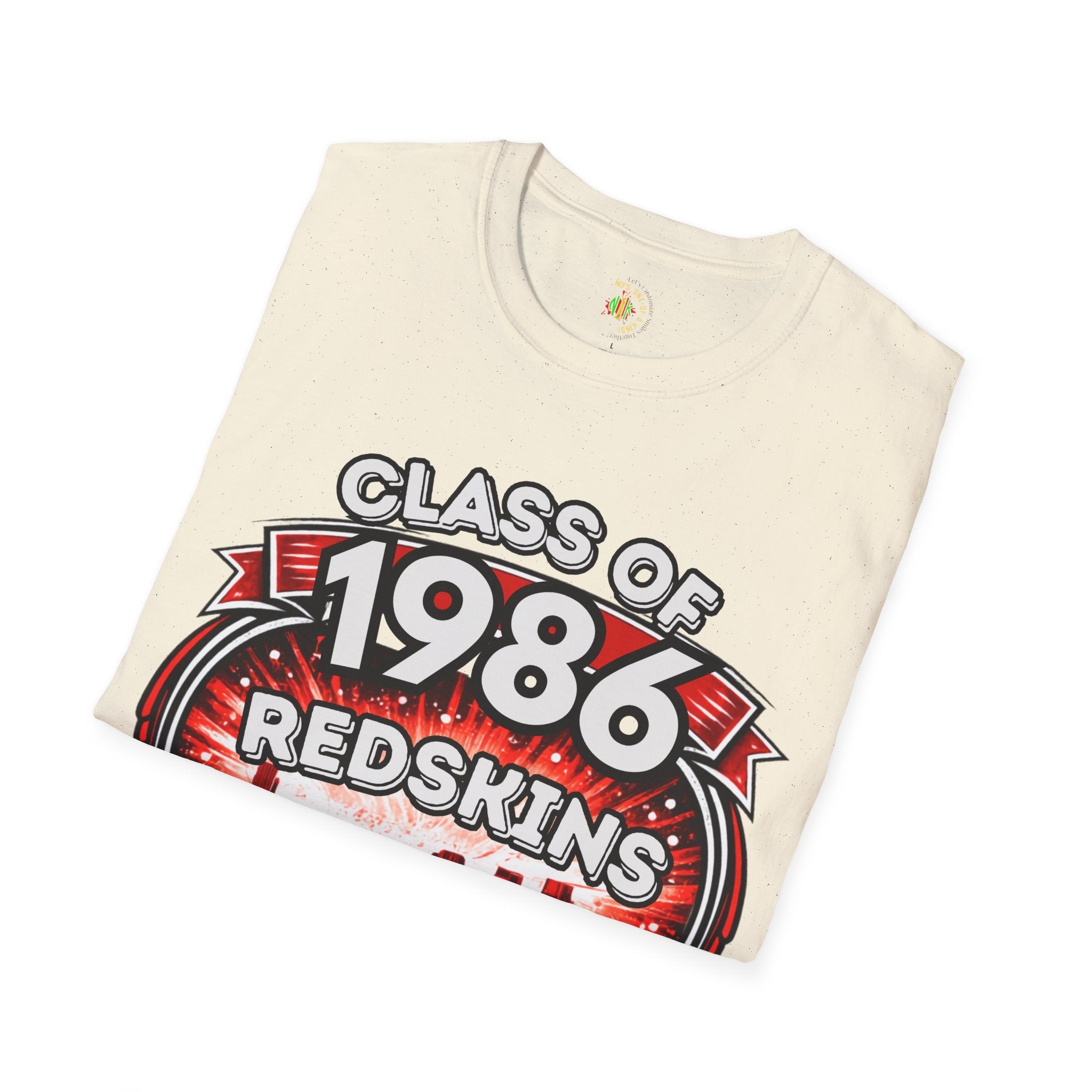 Class of 1986 Reunion T-Shirt — 40th Anniversary Redskins Emmerich Manual - Another Customized Smile