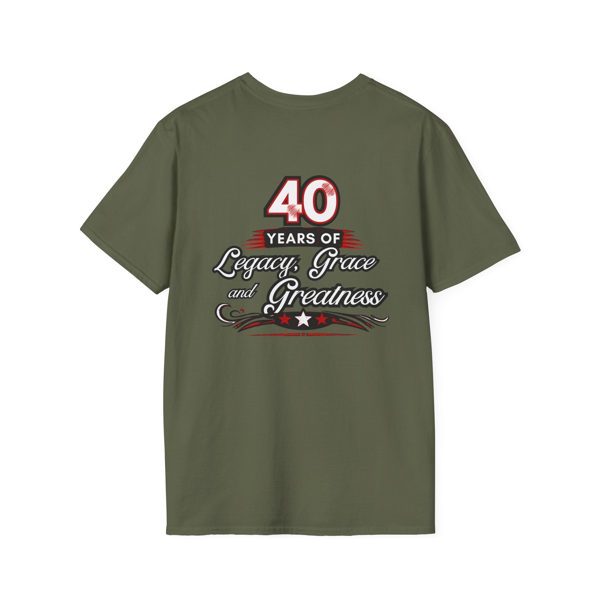Class of 1986 Reunion T-Shirt — 40th Anniversary Redskins Emmerich Manual - Another Customized Smile