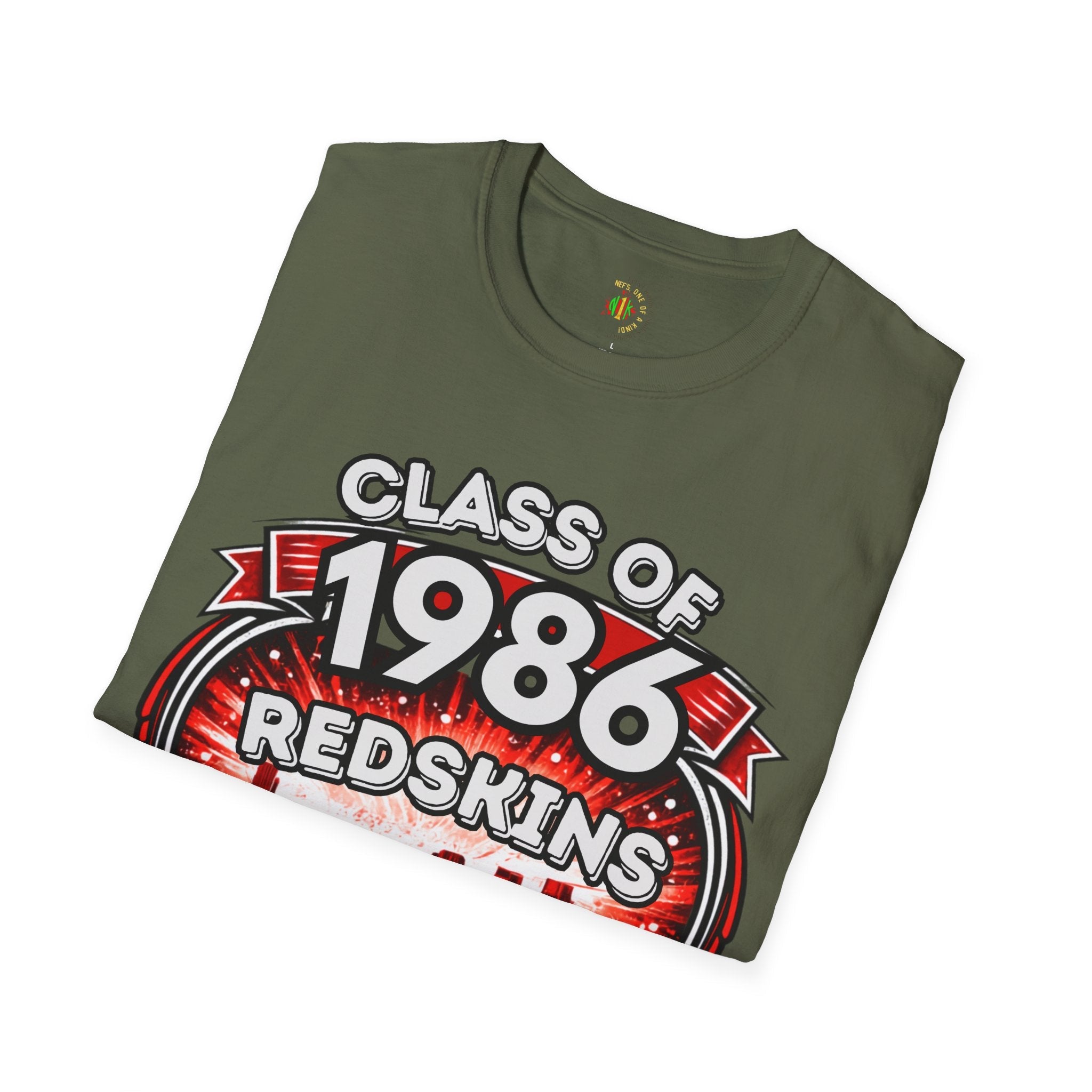 Class of 1986 Reunion T-Shirt — 40th Anniversary Redskins Emmerich Manual - Another Customized Smile
