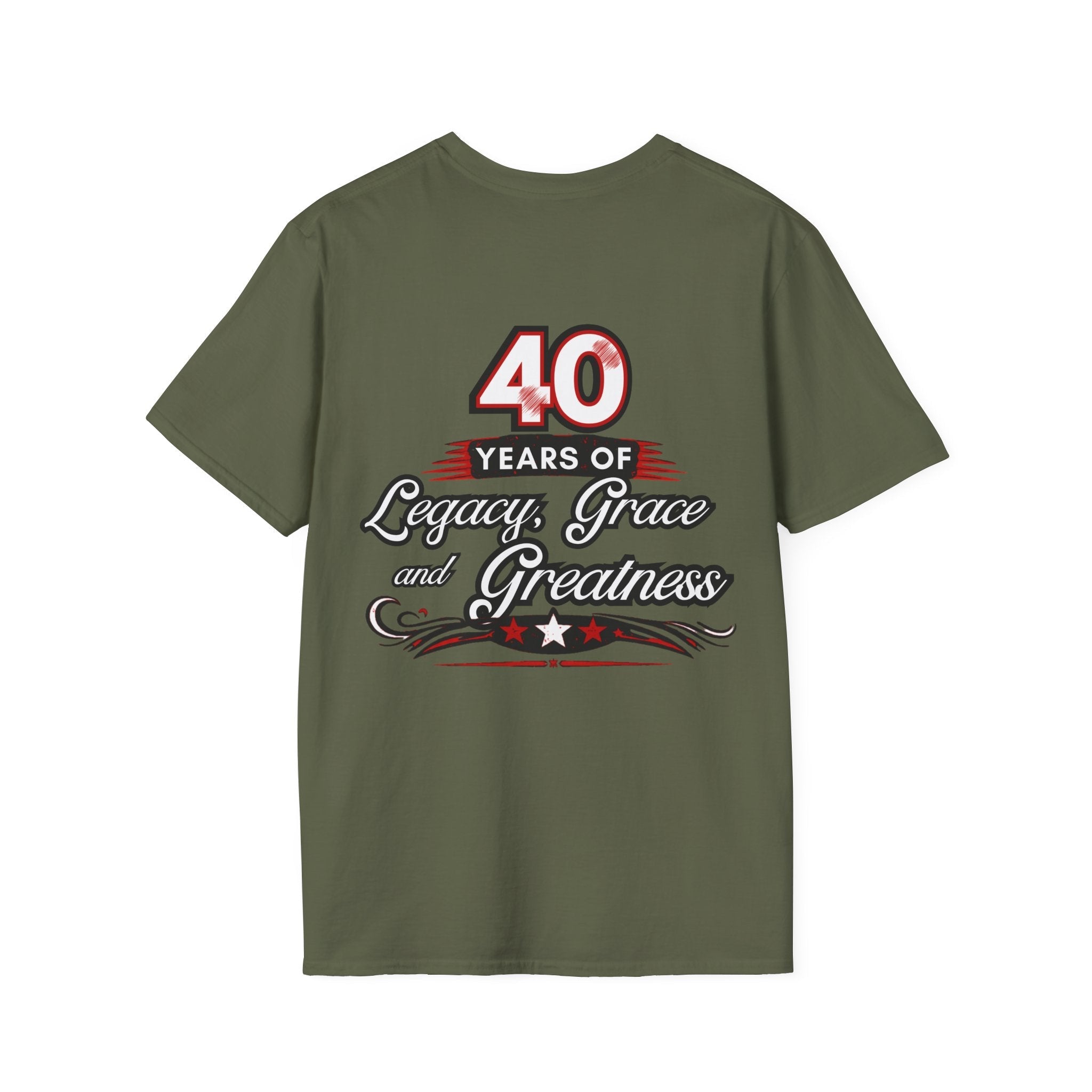 Class of 1986 Reunion T-Shirt — 40th Anniversary Redskins Emmerich Manual - Another Customized Smile