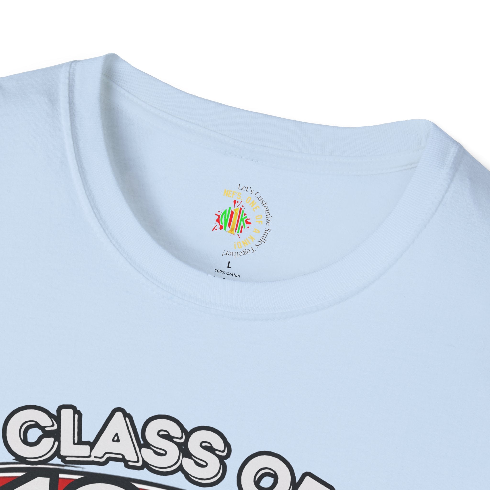 Class of 1986 Reunion T-Shirt — 40th Anniversary Redskins Emmerich Manual - Another Customized Smile