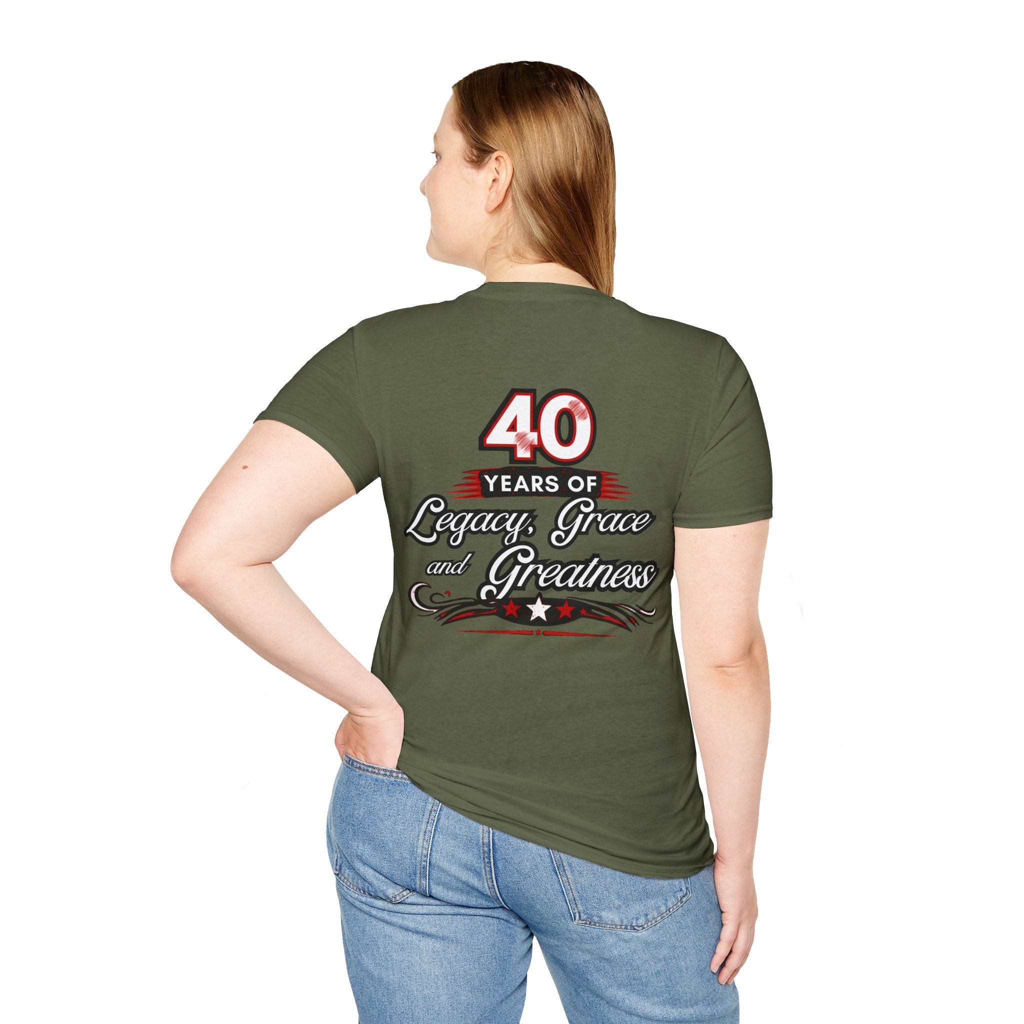 Class of 1986 Reunion T-Shirt — 40th Anniversary Redskins Emmerich Manual - Another Customized Smile