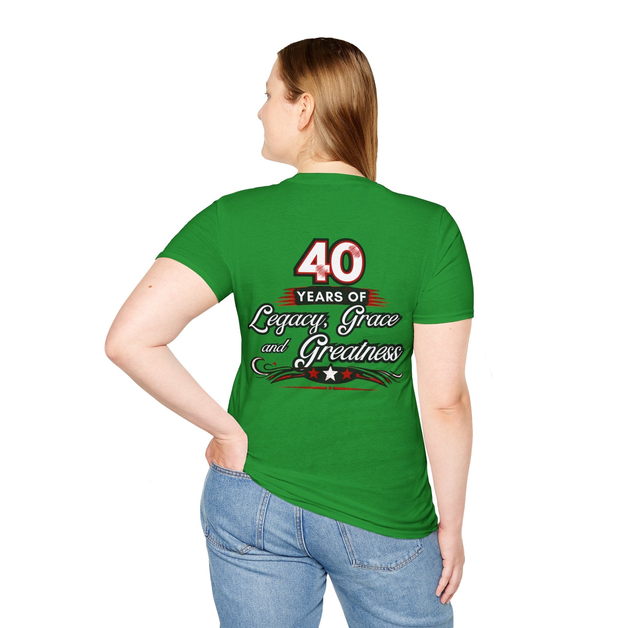 Class of 1986 Reunion T-Shirt — 40th Anniversary Redskins Emmerich Manual - Another Customized Smile