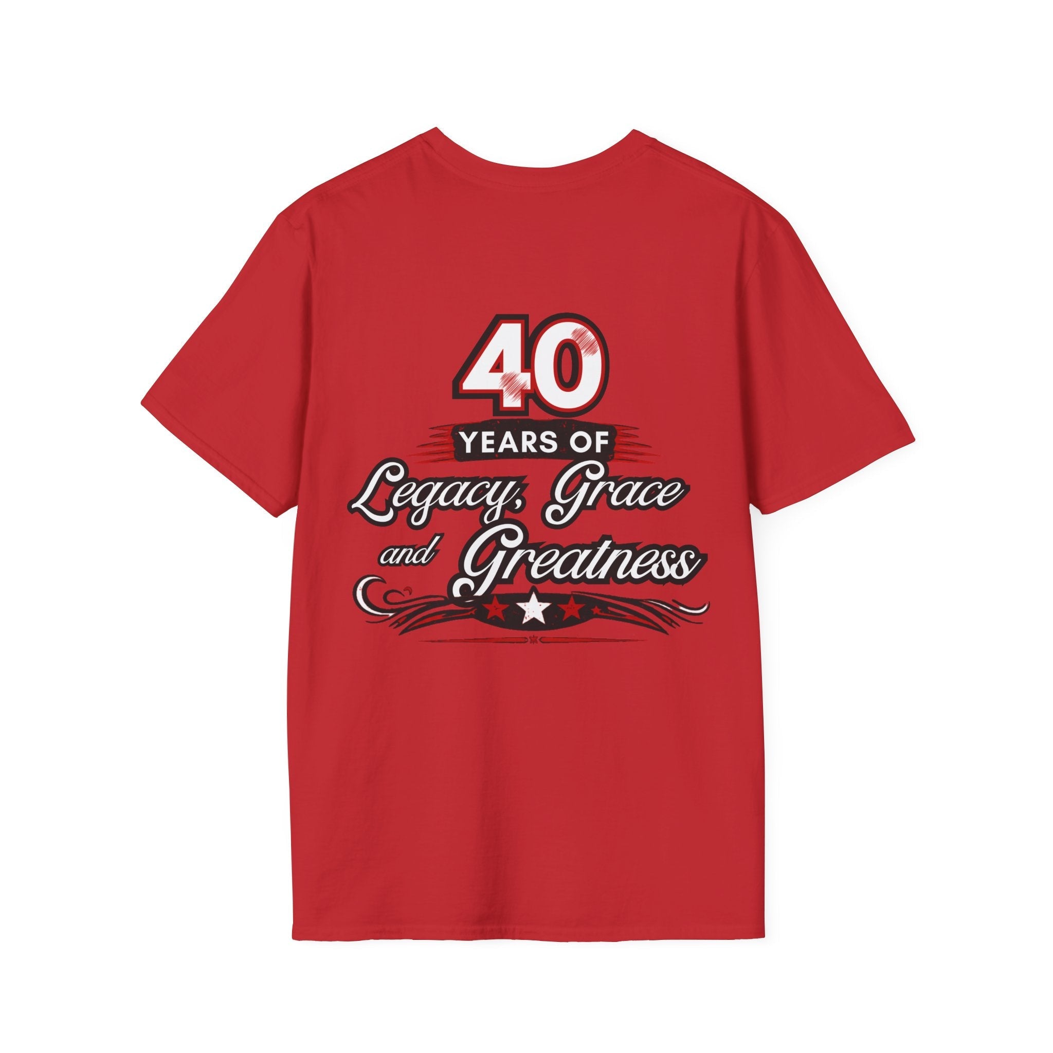 Class of 1986 Reunion T-Shirt — 40th Anniversary Redskins Emmerich Manual - Another Customized Smile