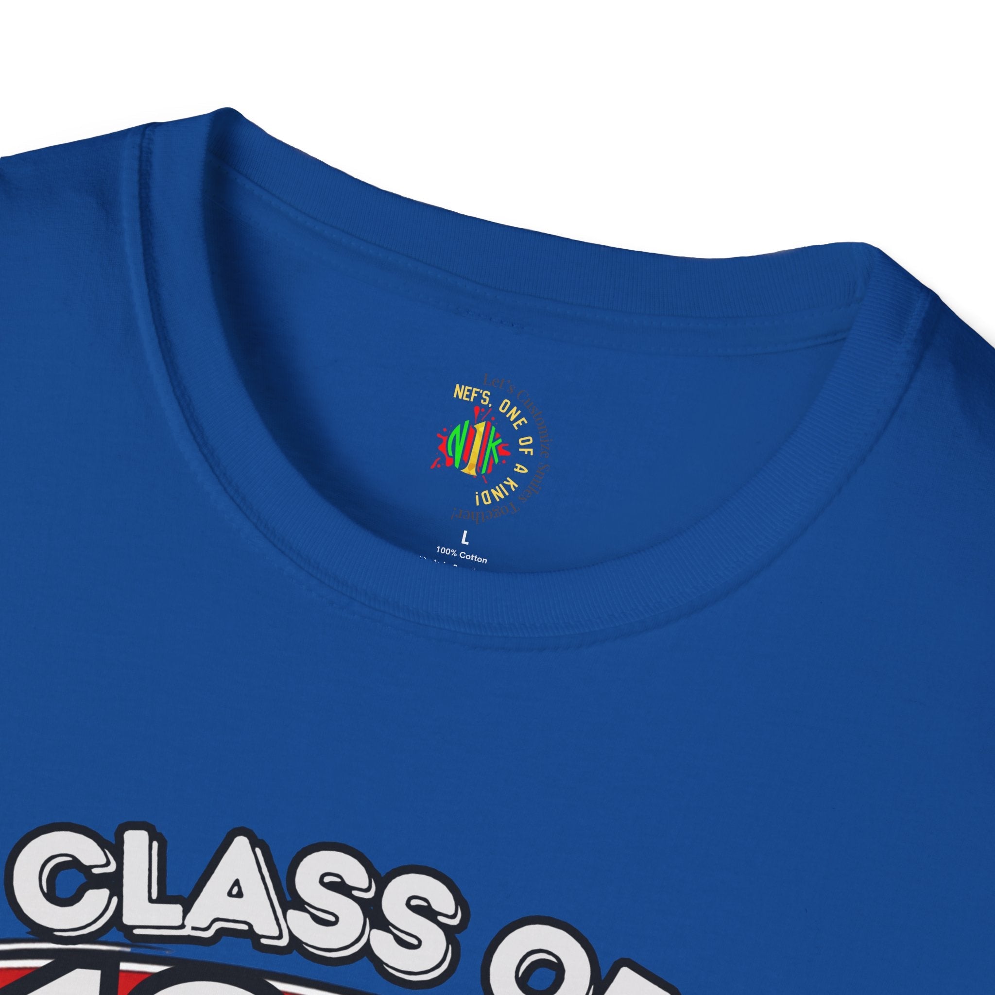 Class of 1986 Reunion T-Shirt — 40th Anniversary Redskins Emmerich Manual - Another Customized Smile