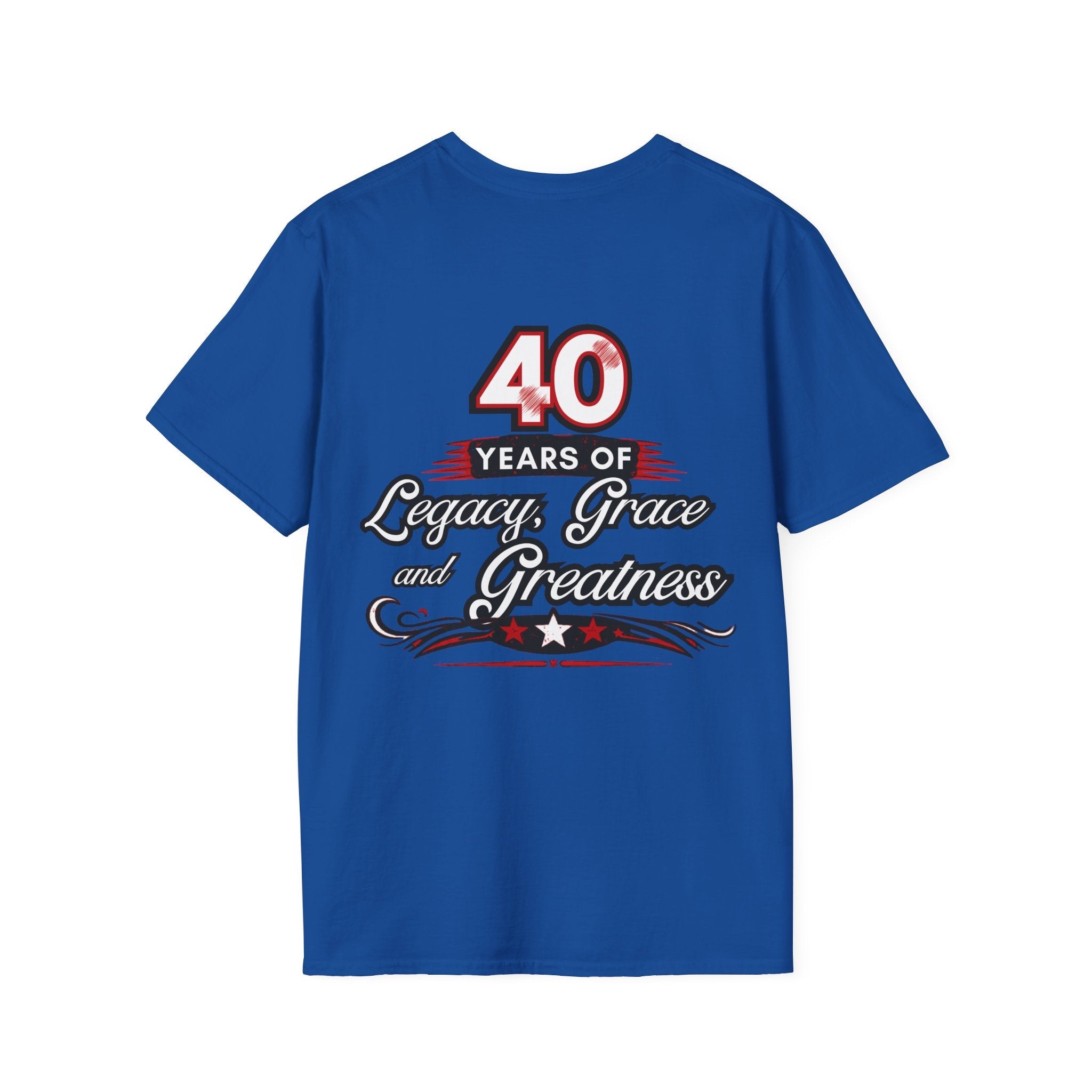 Class of 1986 Reunion T-Shirt — 40th Anniversary Redskins Emmerich Manual - Another Customized Smile
