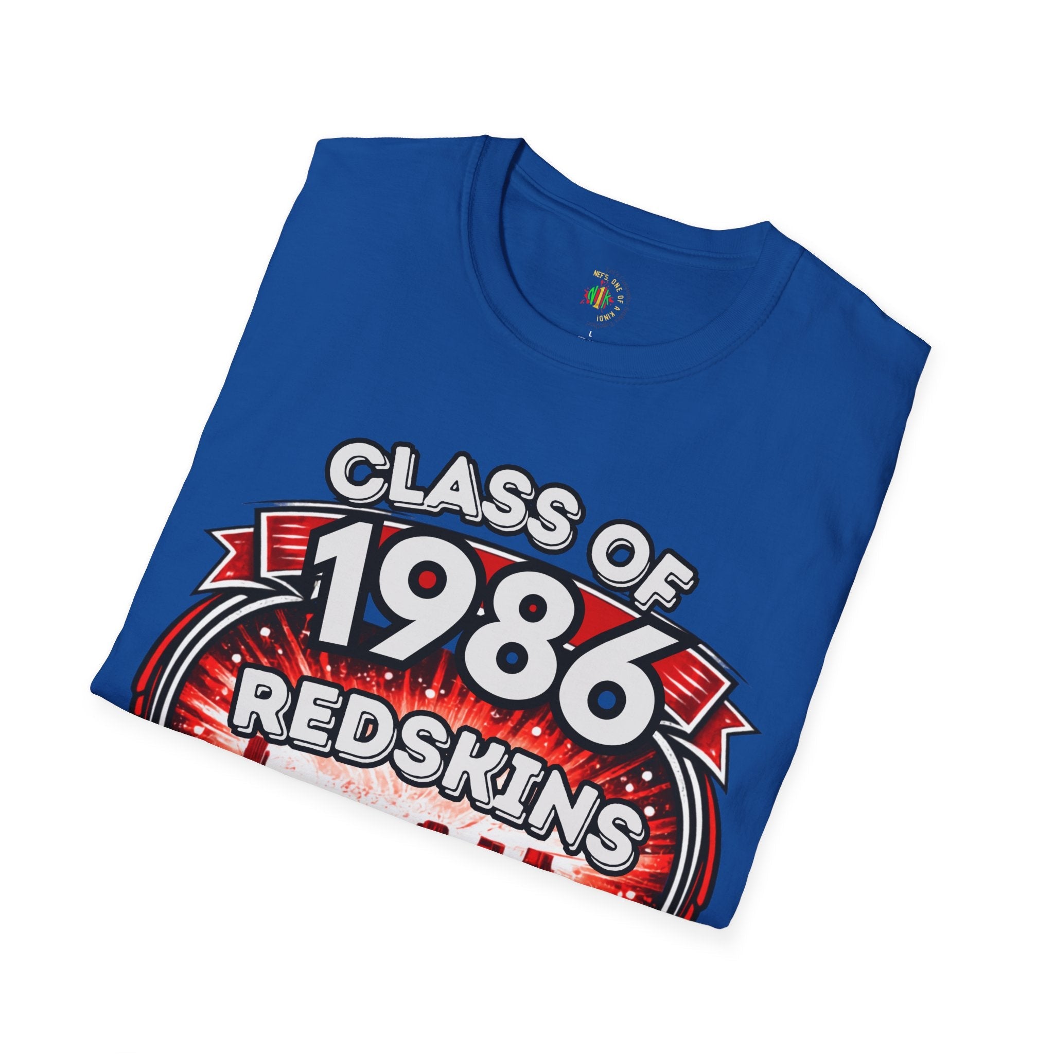 Class of 1986 Reunion T-Shirt — 40th Anniversary Redskins Emmerich Manual - Another Customized Smile