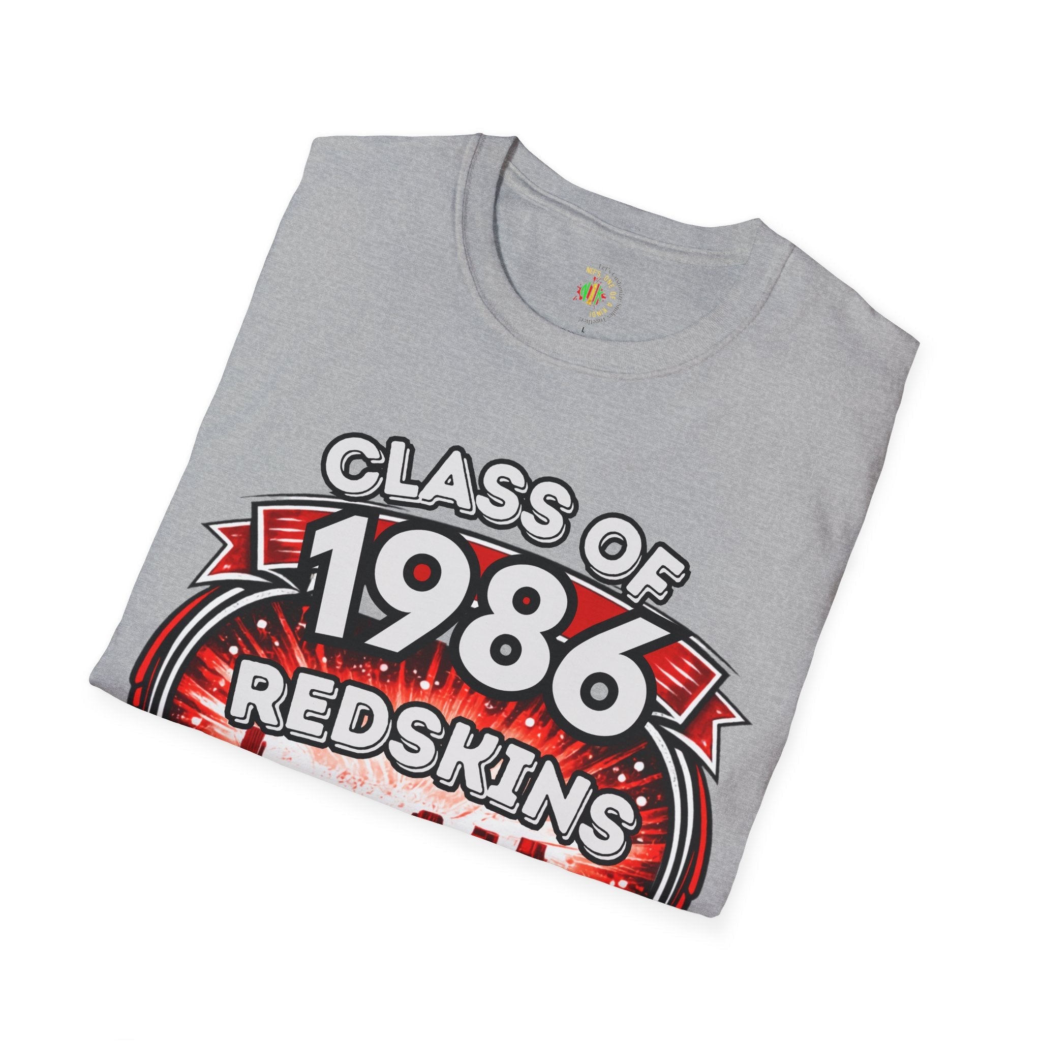 Class of 1986 Reunion T-Shirt — 40th Anniversary Redskins Emmerich Manual - Another Customized Smile
