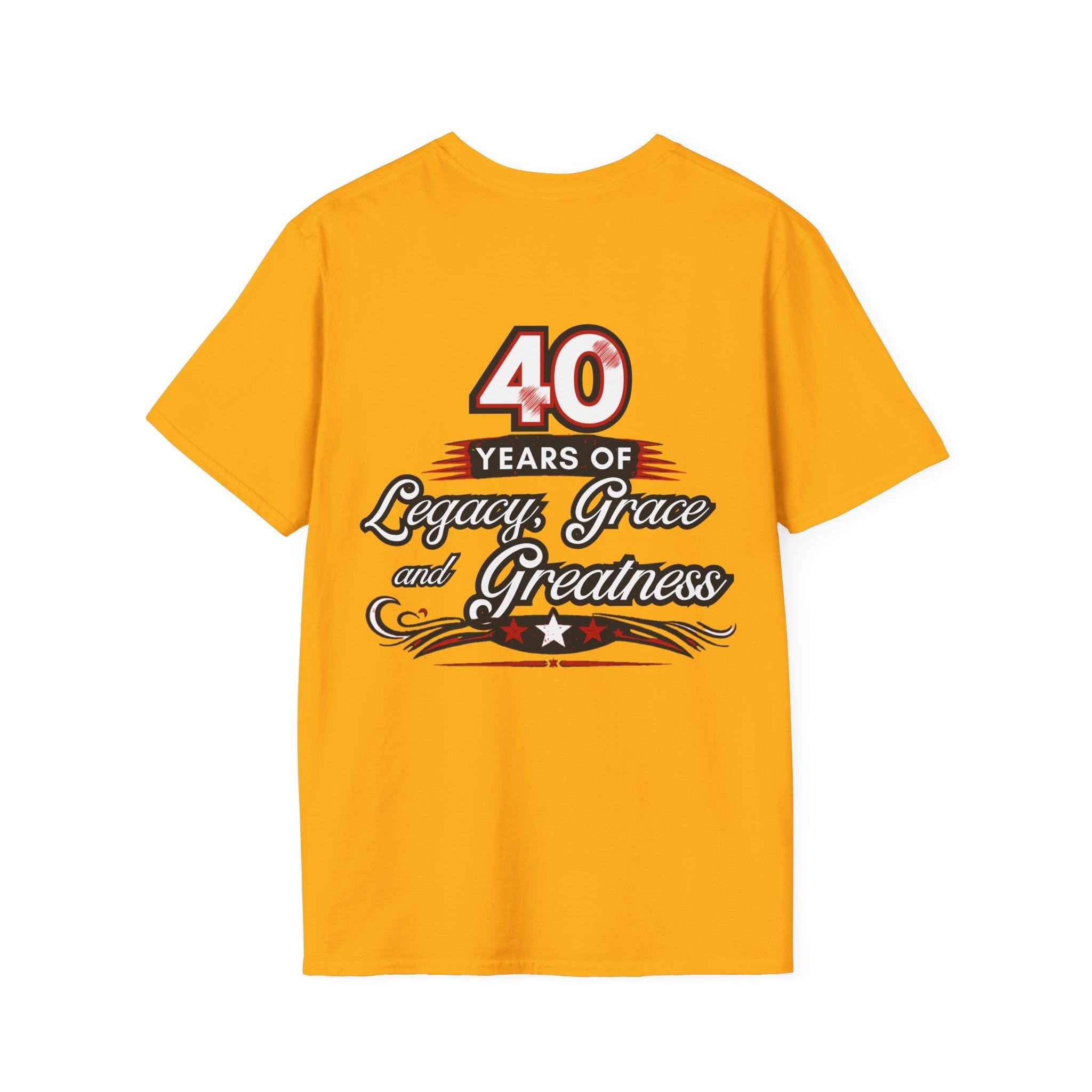Class of 1986 Reunion T-Shirt — 40th Anniversary Redskins Emmerich Manual - Another Customized Smile