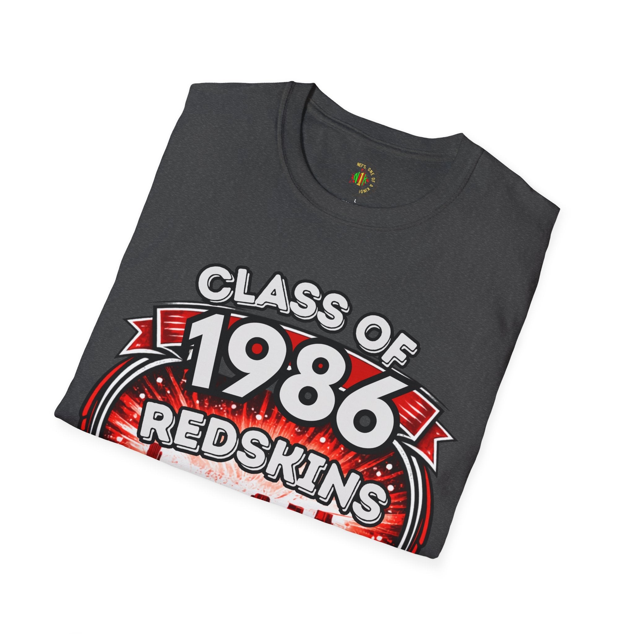 Class of 1986 Reunion T-Shirt — 40th Anniversary Redskins Emmerich Manual - Another Customized Smile
