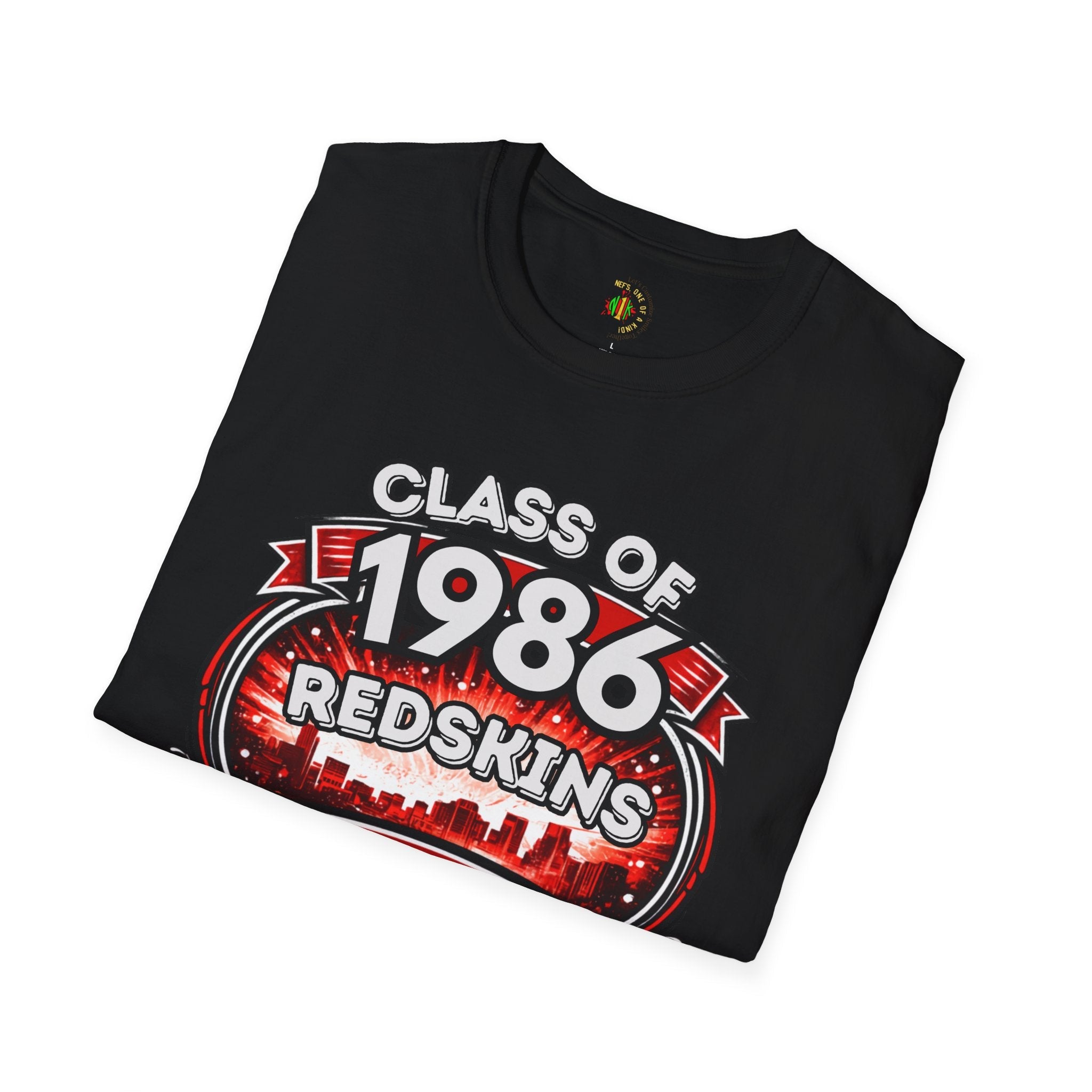 Class of 1986 Reunion T-Shirt — 40th Anniversary Redskins Emmerich Manual - Another Customized Smile