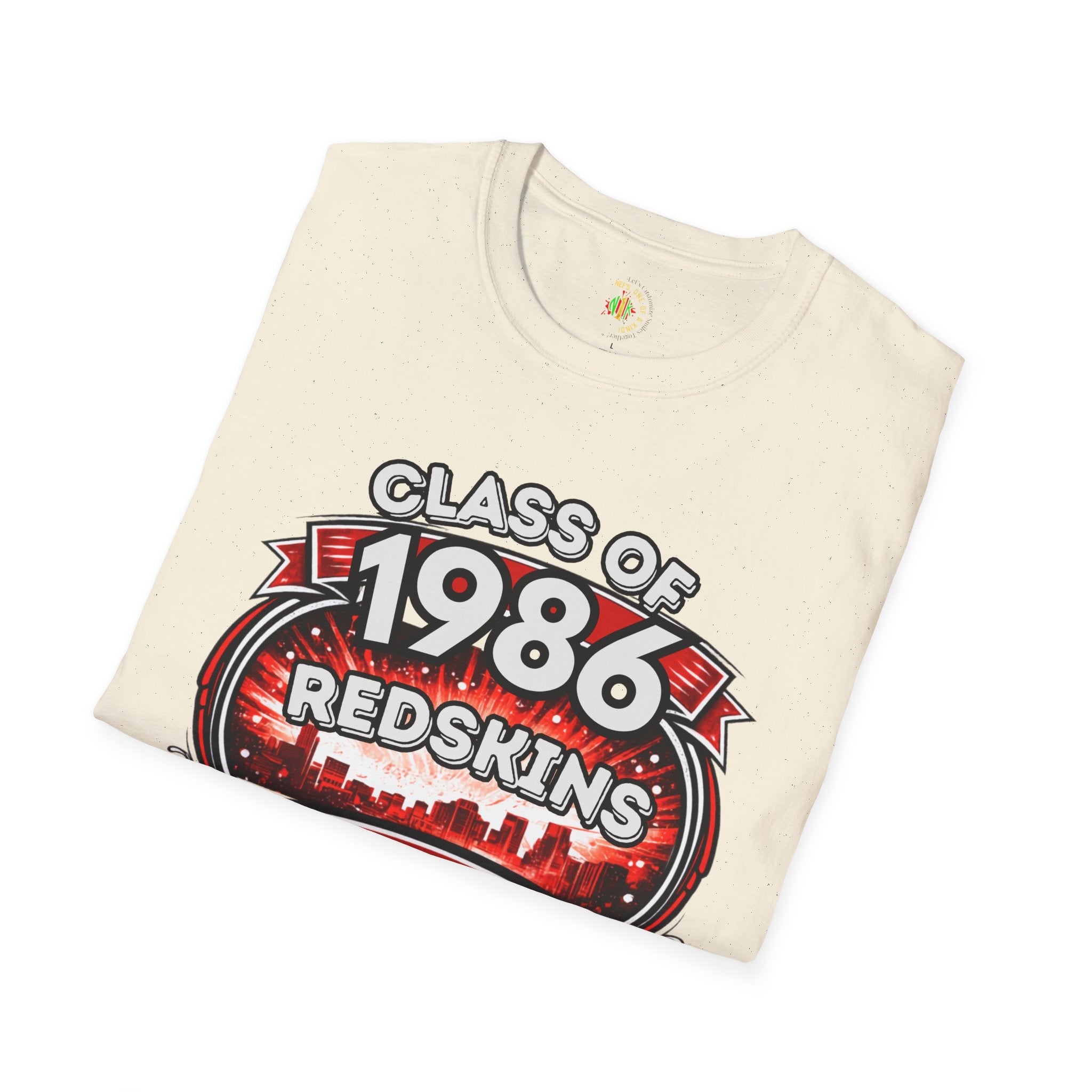 Class of 1986 Reunion T-Shirt — 40th Anniversary Redskins Emmerich Manual - Another Customized Smile