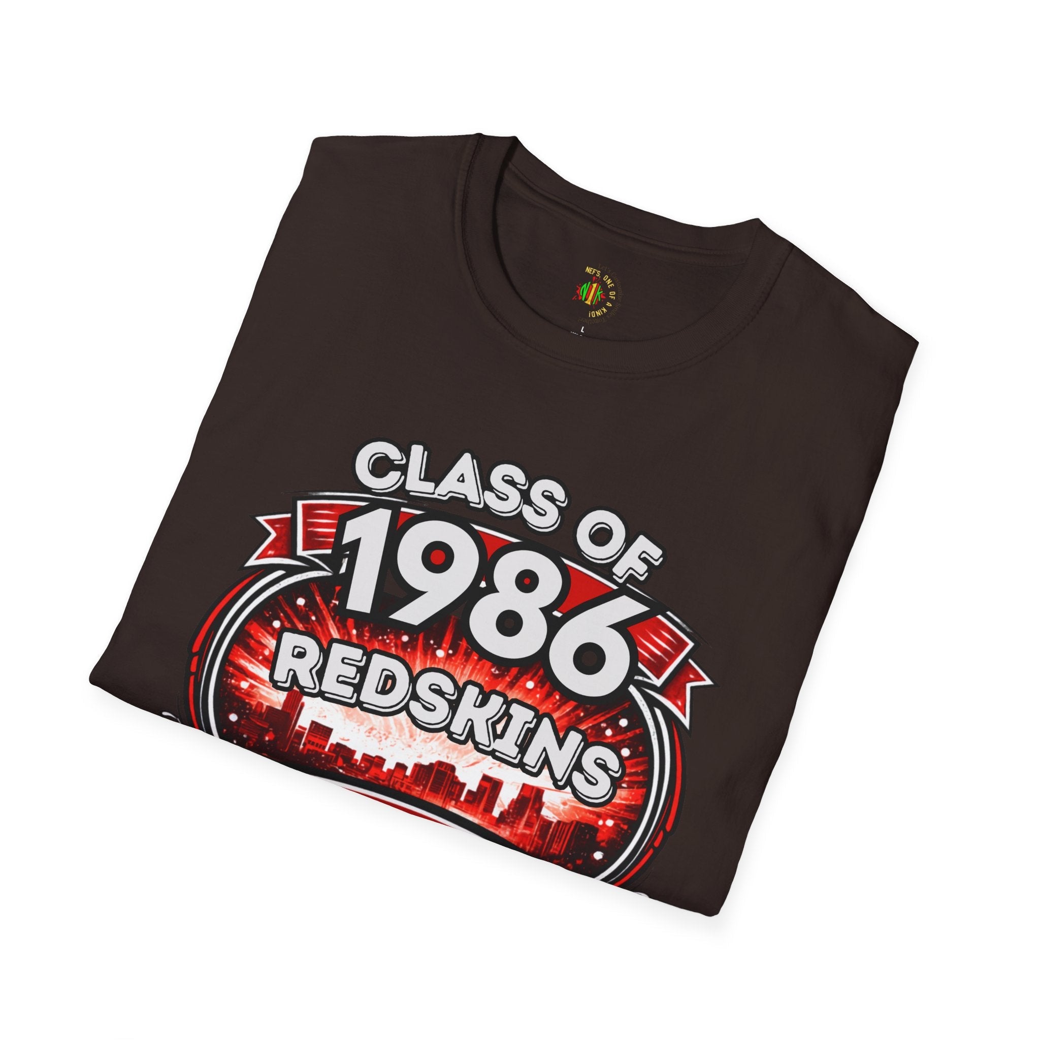 Class of 1986 Reunion T-Shirt — 40th Anniversary Redskins Emmerich Manual - Another Customized Smile