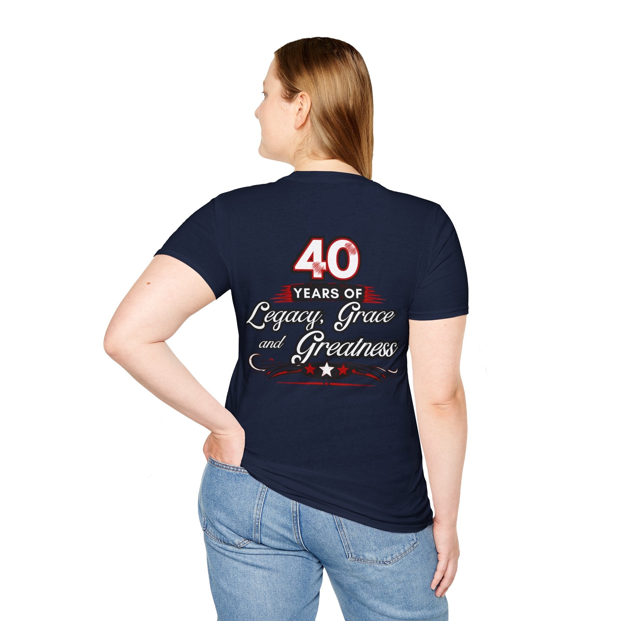 Class of 1986 Reunion T-Shirt — 40th Anniversary Redskins Emmerich Manual - Another Customized Smile