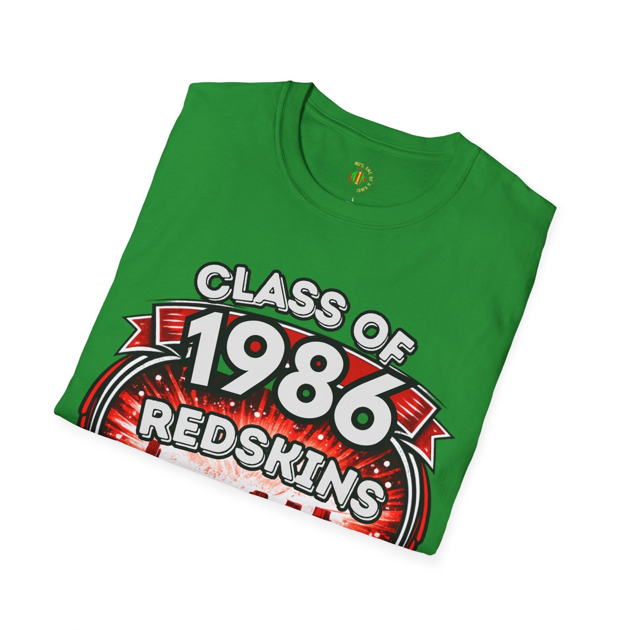Class of 1986 Reunion T-Shirt — 40th Anniversary Redskins Emmerich Manual - Another Customized Smile