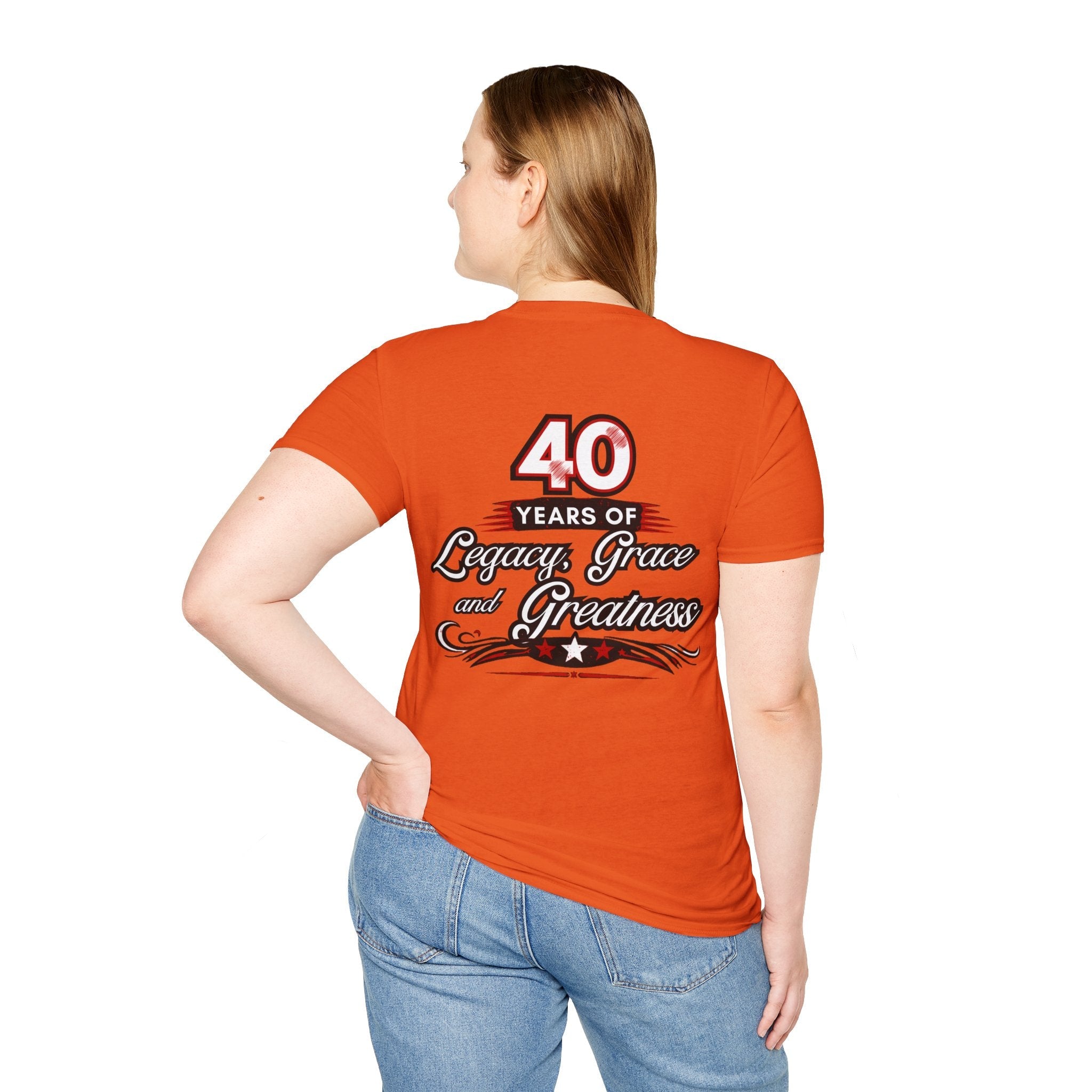 Class of 1986 Reunion T-Shirt — 40th Anniversary Redskins Emmerich Manual - Another Customized Smile