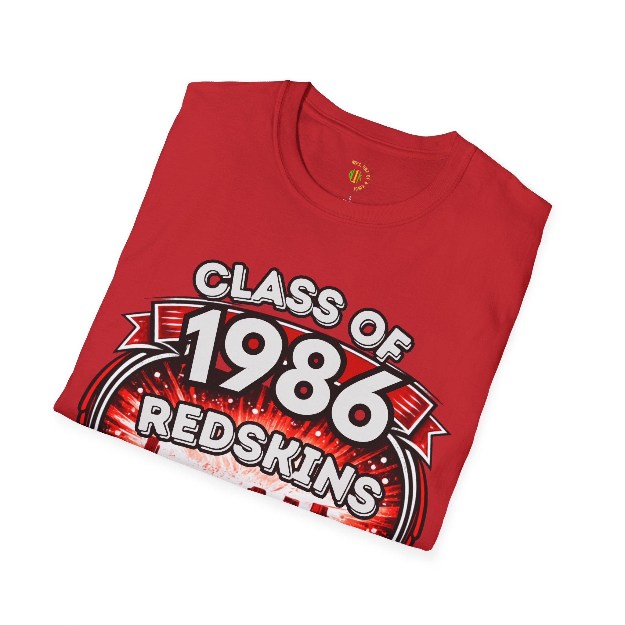 Class of 1986 Reunion T-Shirt — 40th Anniversary Redskins Emmerich Manual - Another Customized Smile