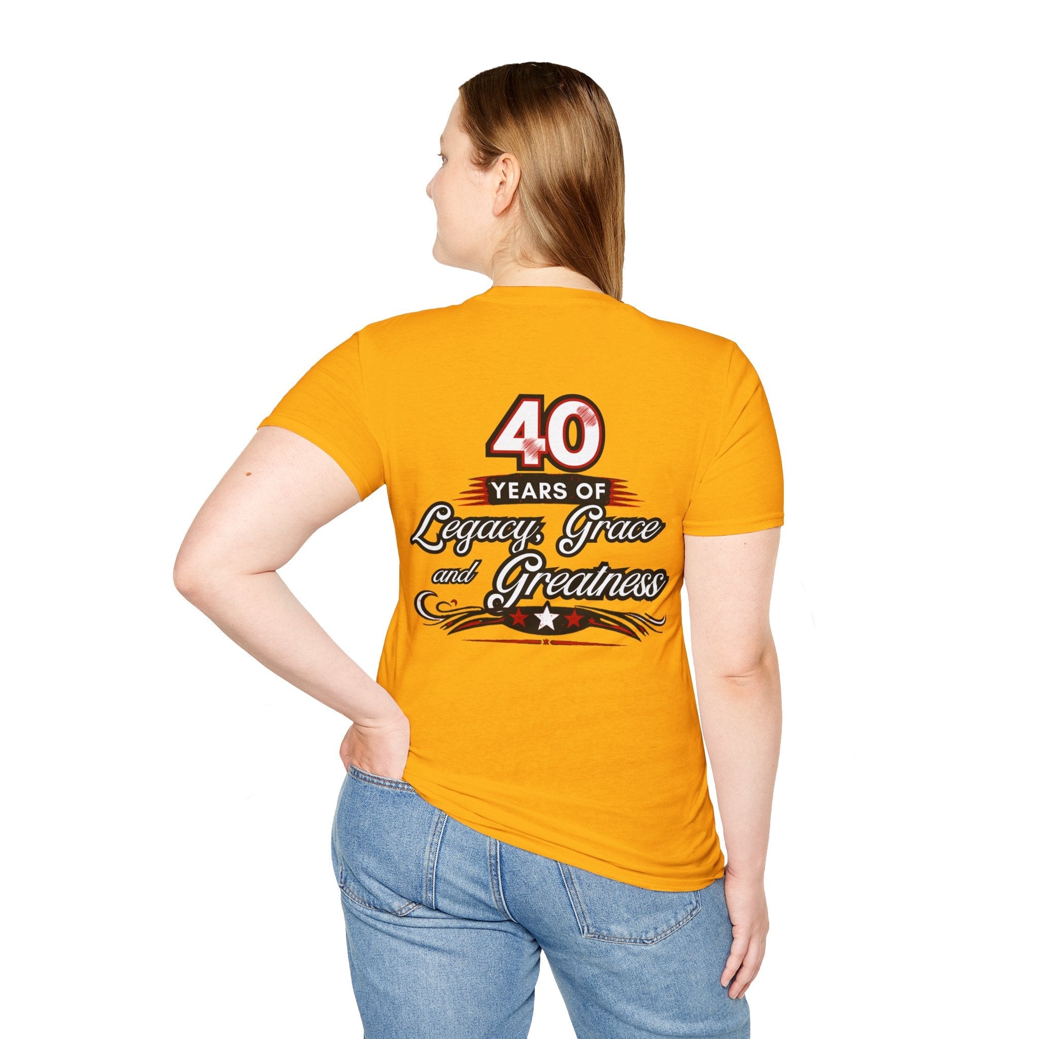 Class of 1986 Reunion T-Shirt — 40th Anniversary Redskins Emmerich Manual - Another Customized Smile