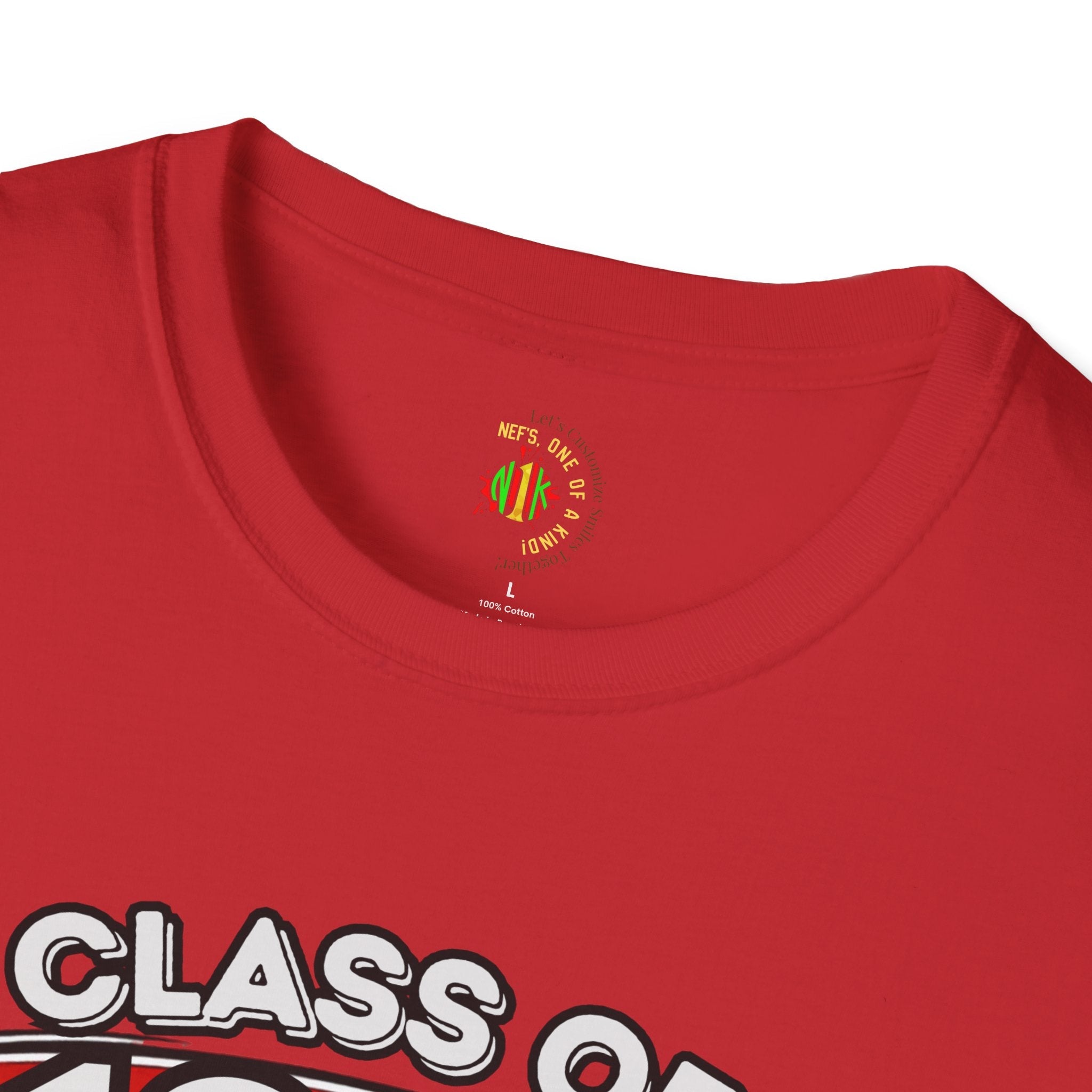 Class of 1986 Reunion T-Shirt — 40th Anniversary Redskins Emmerich Manual - Another Customized Smile