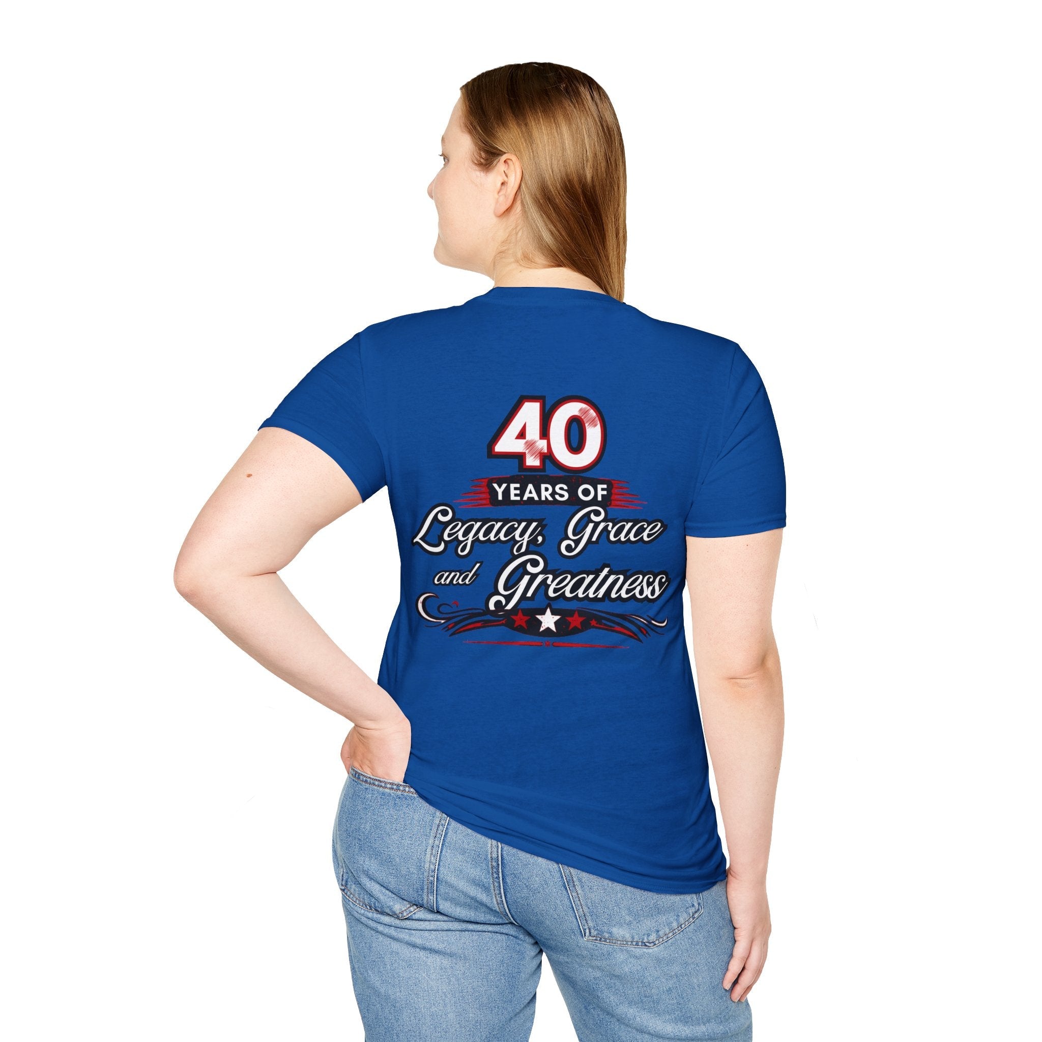 Class of 1986 Reunion T-Shirt — 40th Anniversary Redskins Emmerich Manual - Another Customized Smile