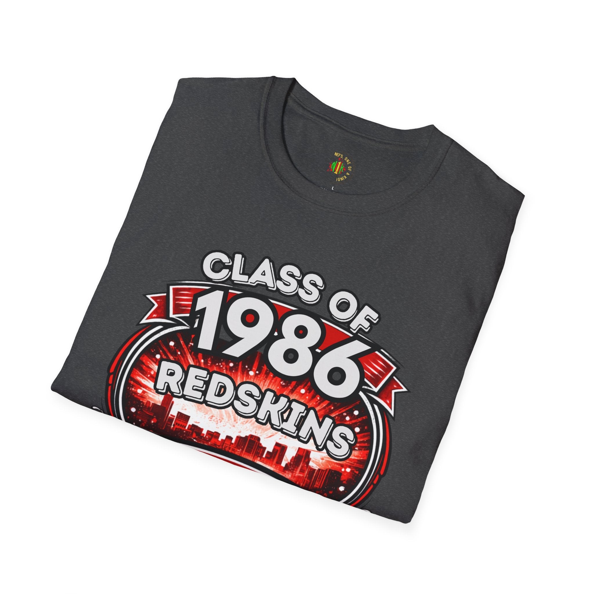 Class of 1986 Reunion T-Shirt — 40th Anniversary Redskins Emmerich Manual - Another Customized Smile