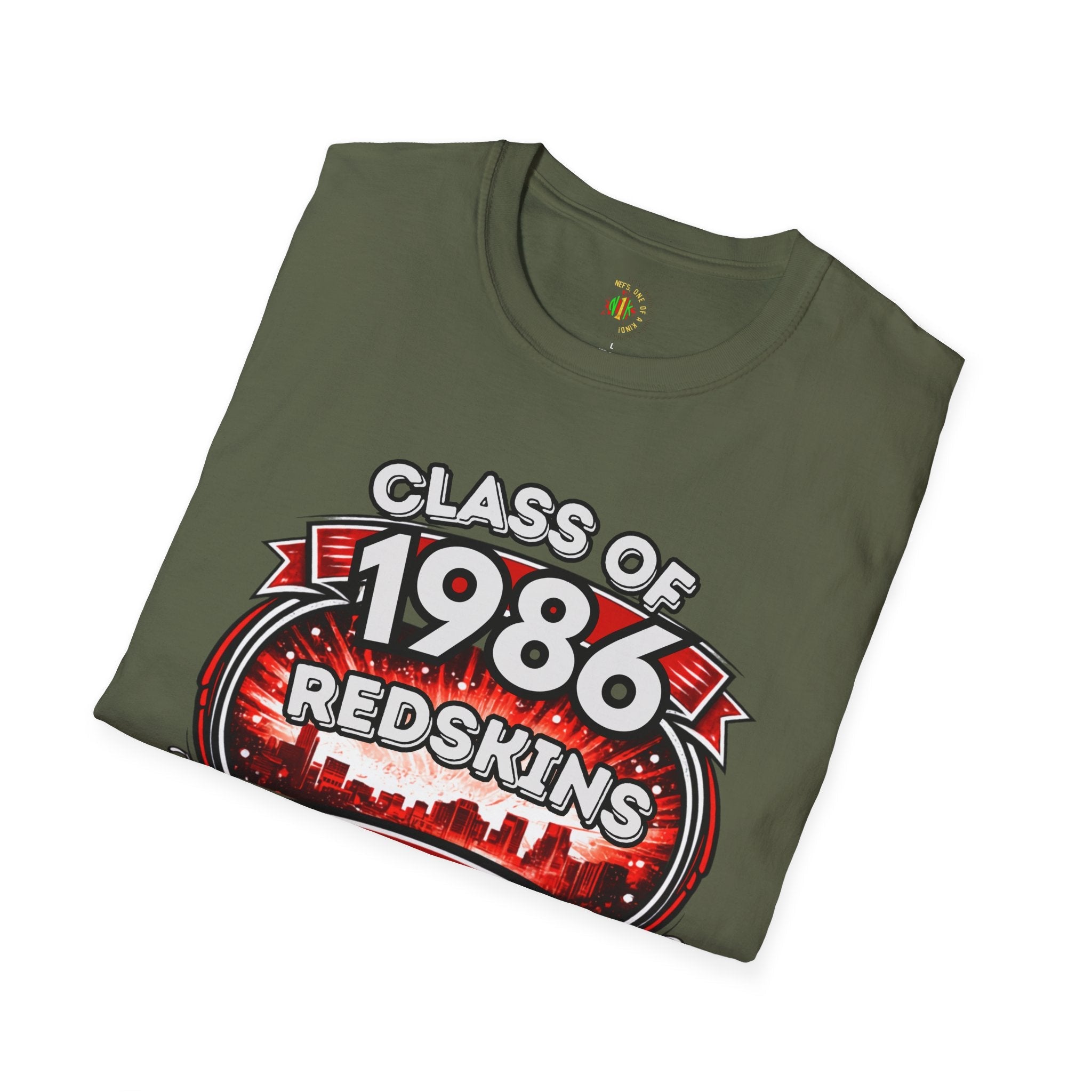 Class of 1986 Reunion T-Shirt — 40th Anniversary Redskins Emmerich Manual - Another Customized Smile
