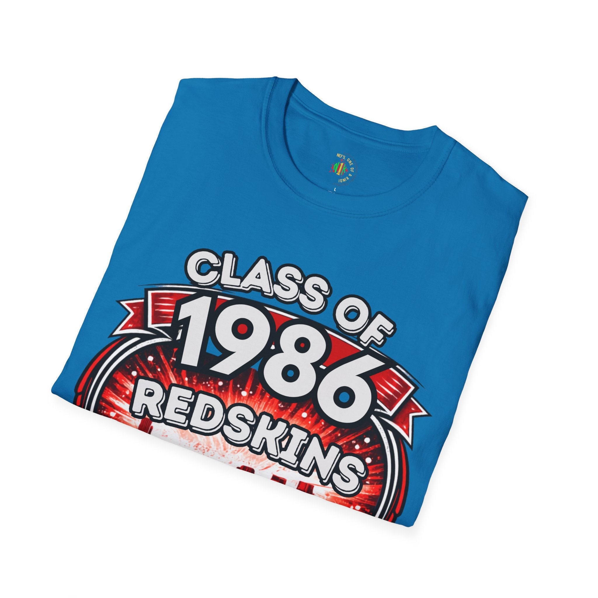 Class of 1986 Reunion T-Shirt — 40th Anniversary Redskins Emmerich Manual - Another Customized Smile
