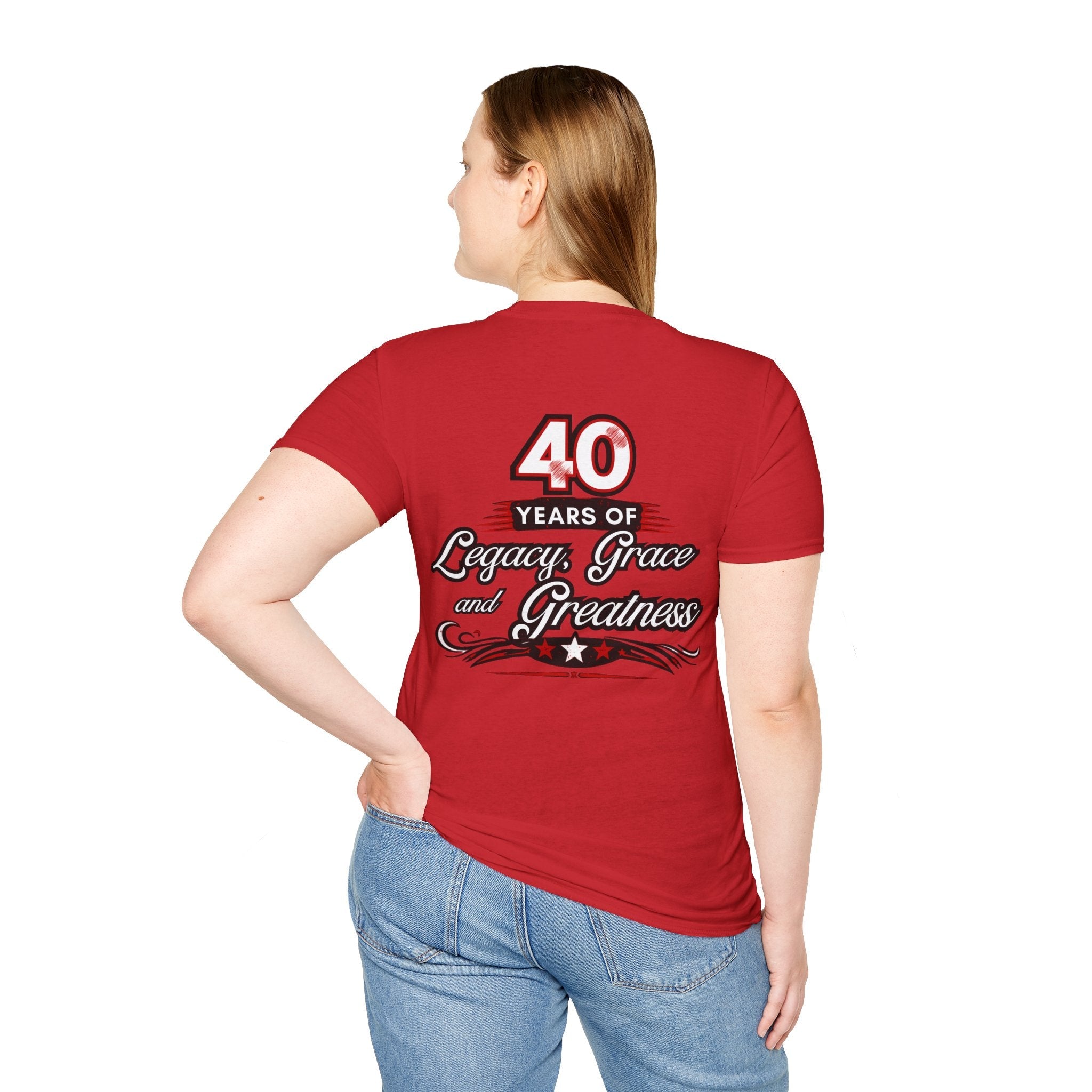 Class of 1986 Reunion T-Shirt — 40th Anniversary Redskins Emmerich Manual - Another Customized Smile