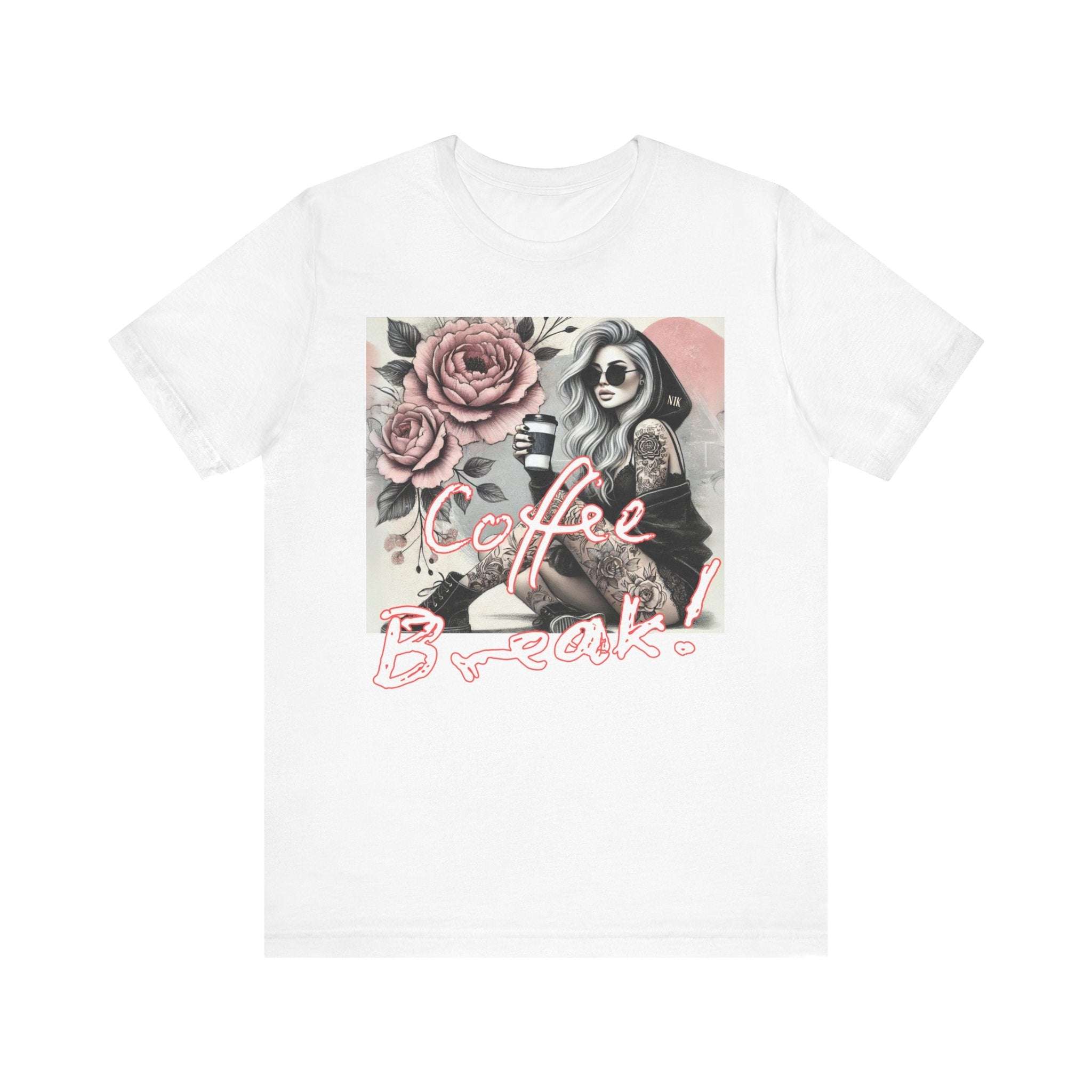 Coffee Break Unisex Jersey Short Sleeve Tee