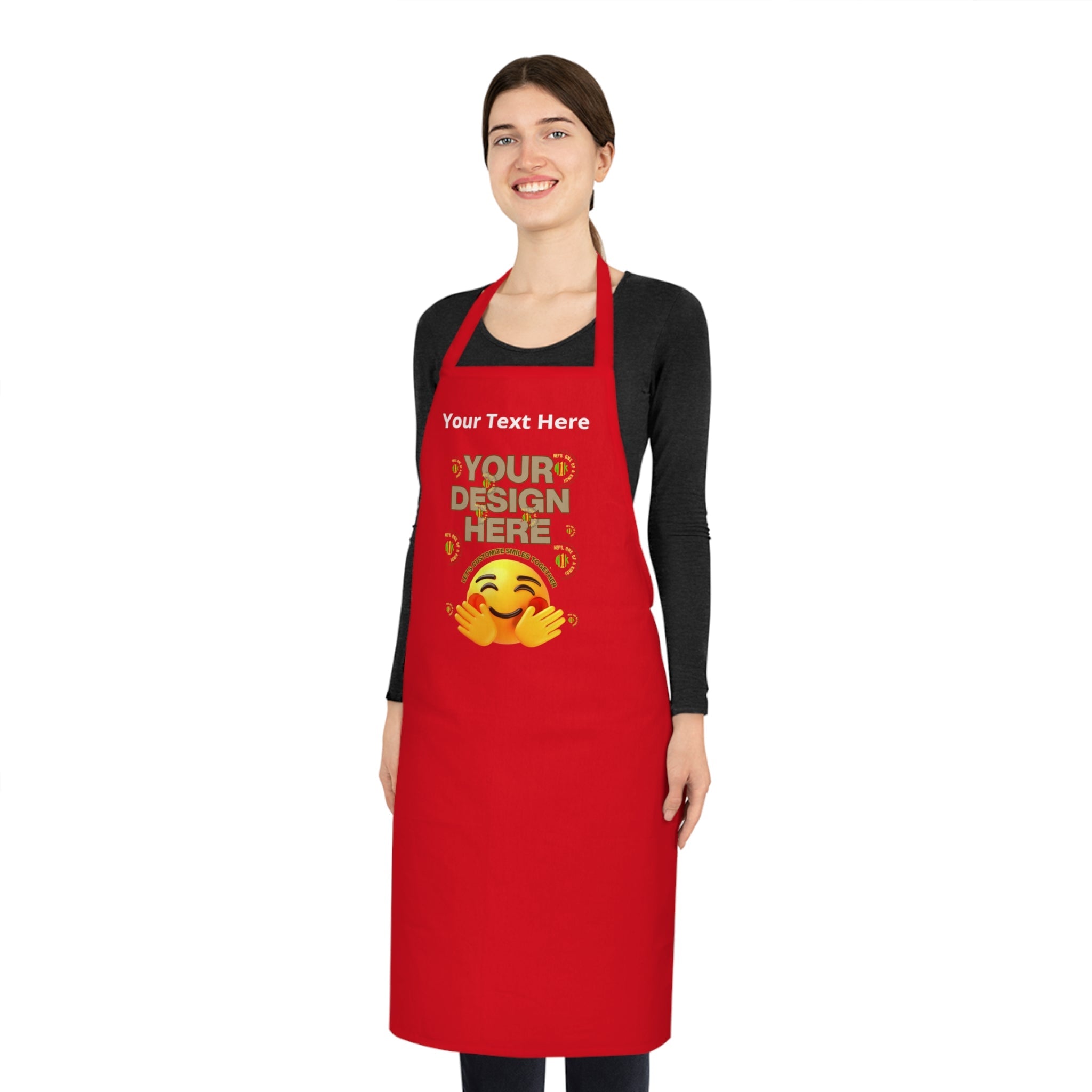Cotton Apron - Add Text & Image