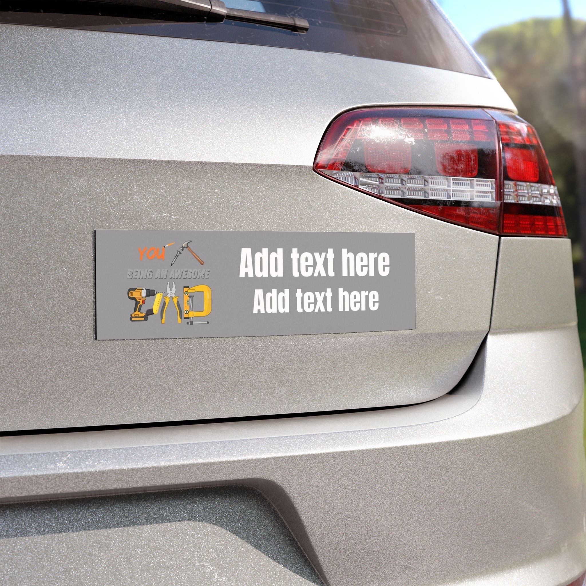 Custom Car Magnet – Personalized “Print It Your Way” Vehicle Magnet (Customizable Design)