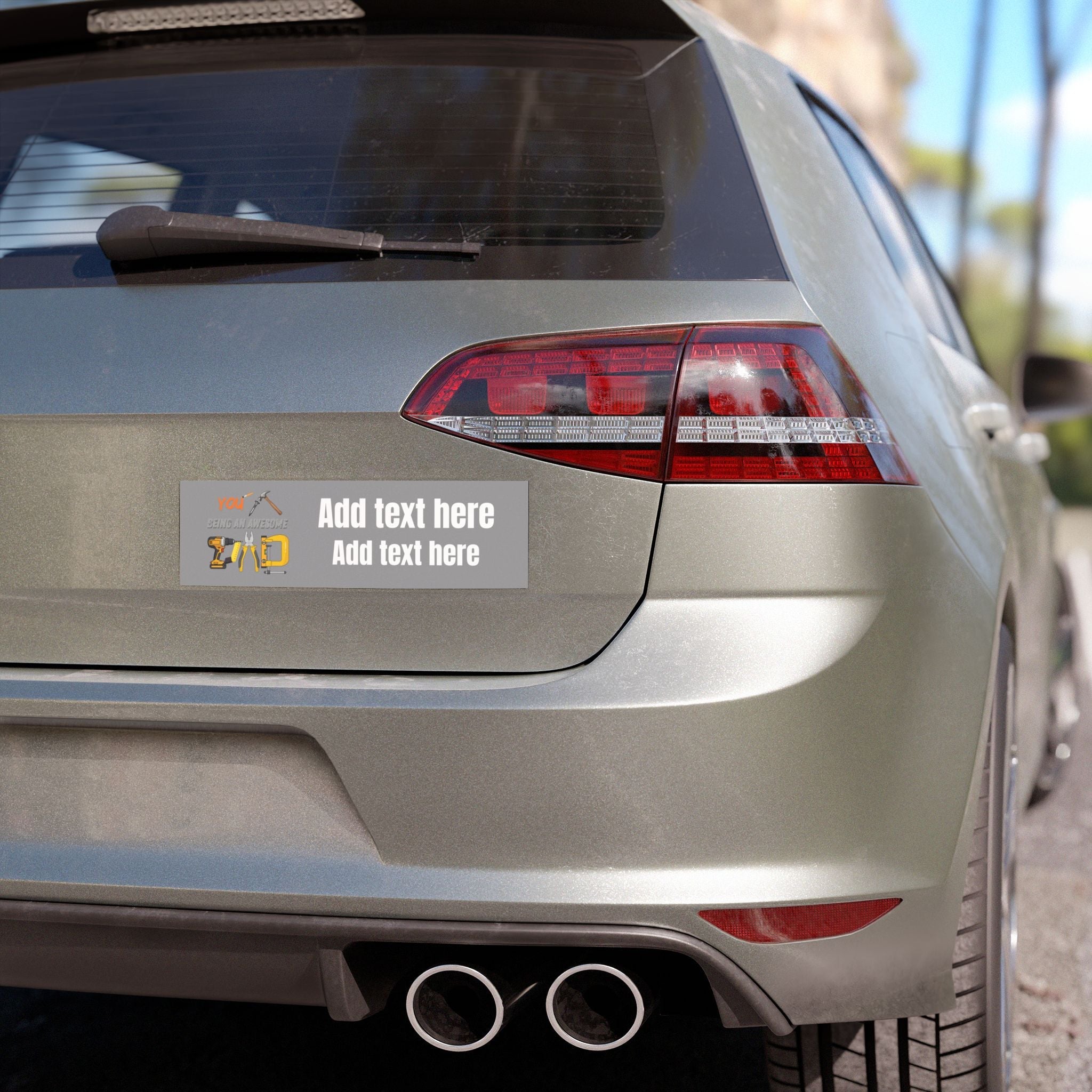 Custom Car Magnet – Personalized “Print It Your Way” Vehicle Magnet (Customizable Design)