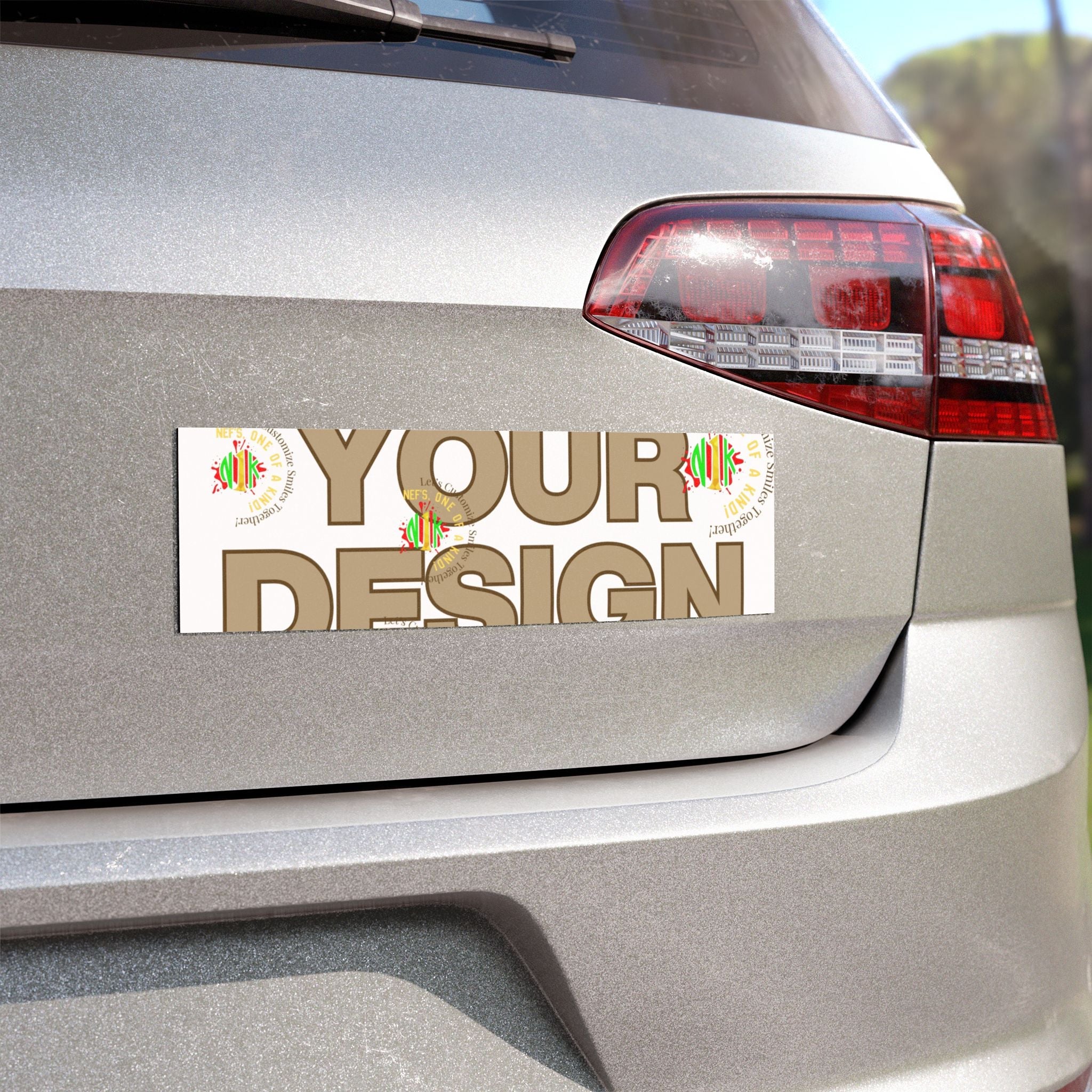 Custom Car Magnet Stickers — Personalized Vehicle Decal (Your Design Here)