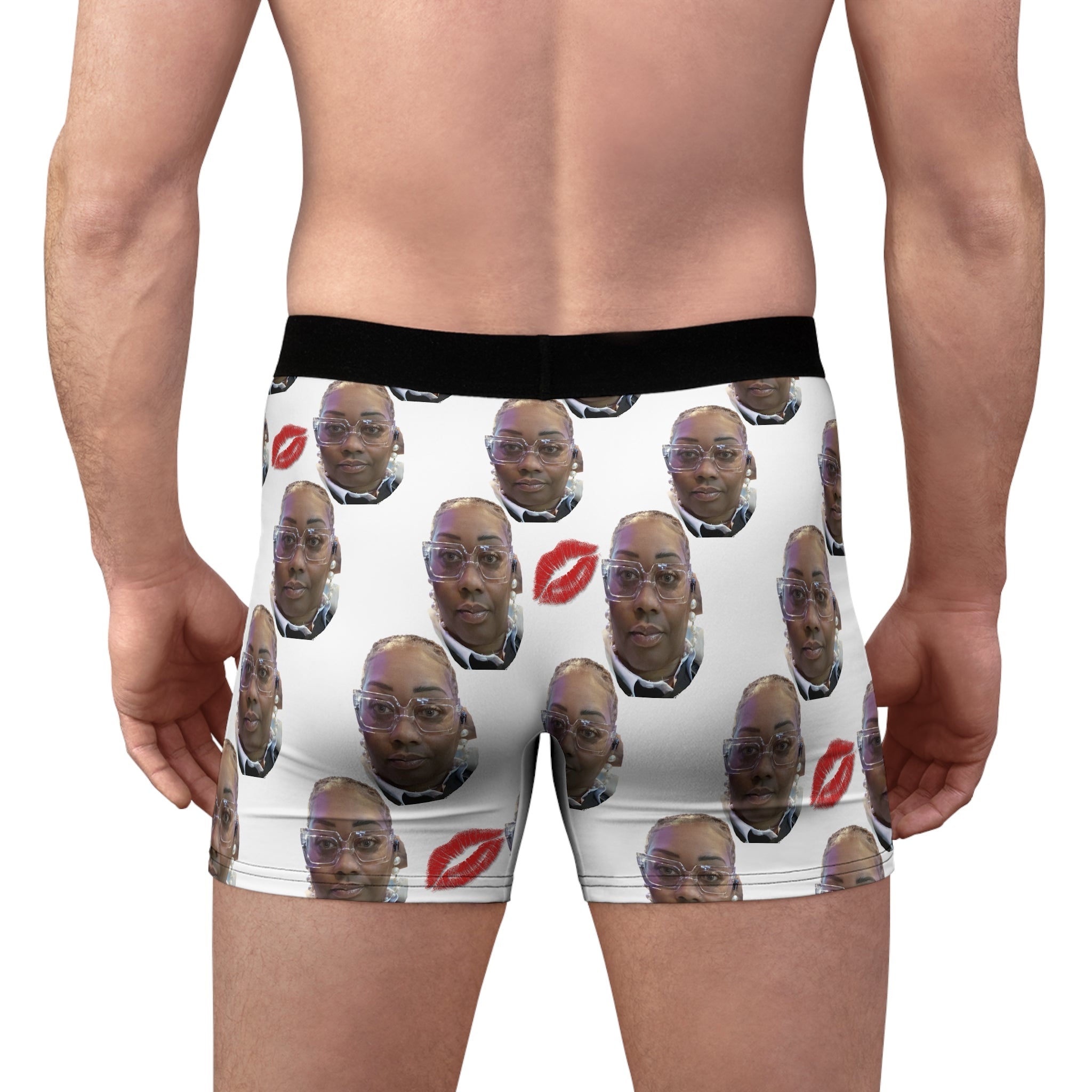 Custom Face Boxer Briefs — Personalized All-Over-Print Men's Underwear